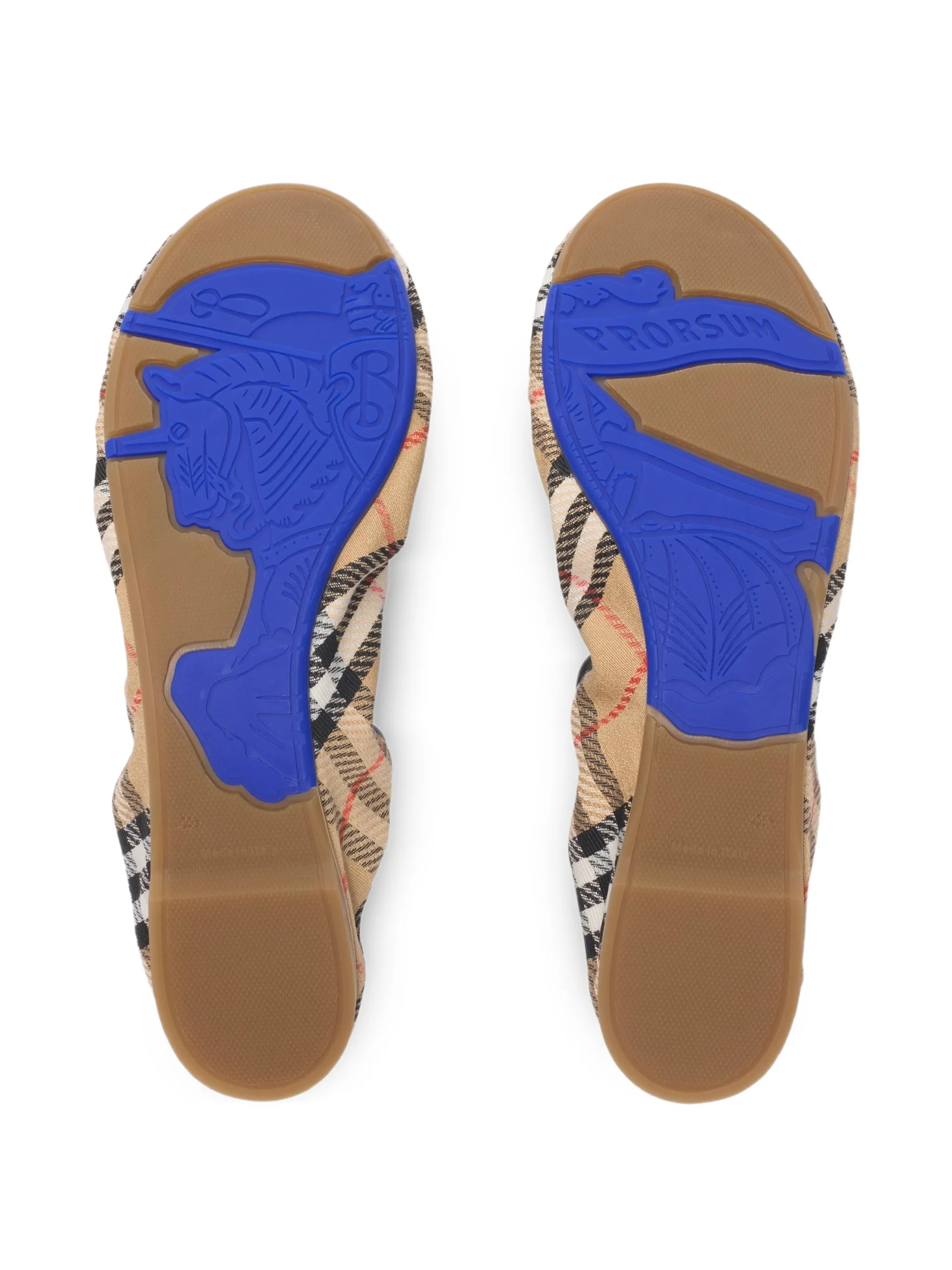 check bow ballerinas