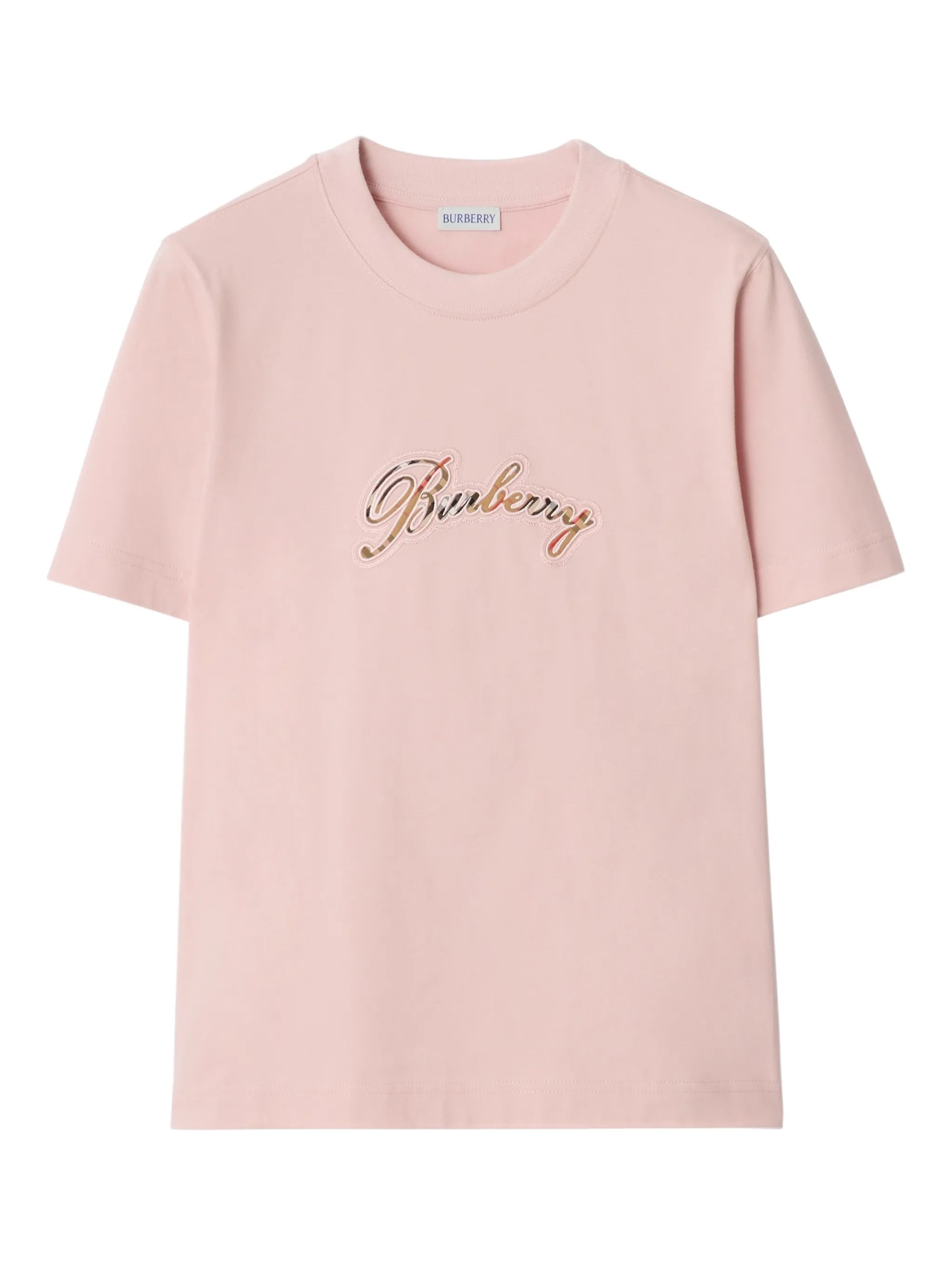 cursive logo cotton t-shirt