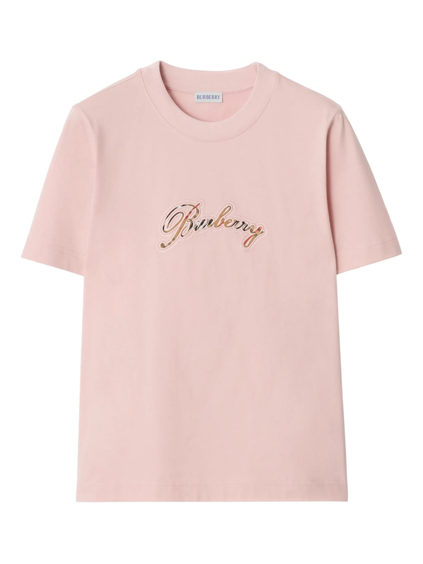 cursive logo cotton t-shirt