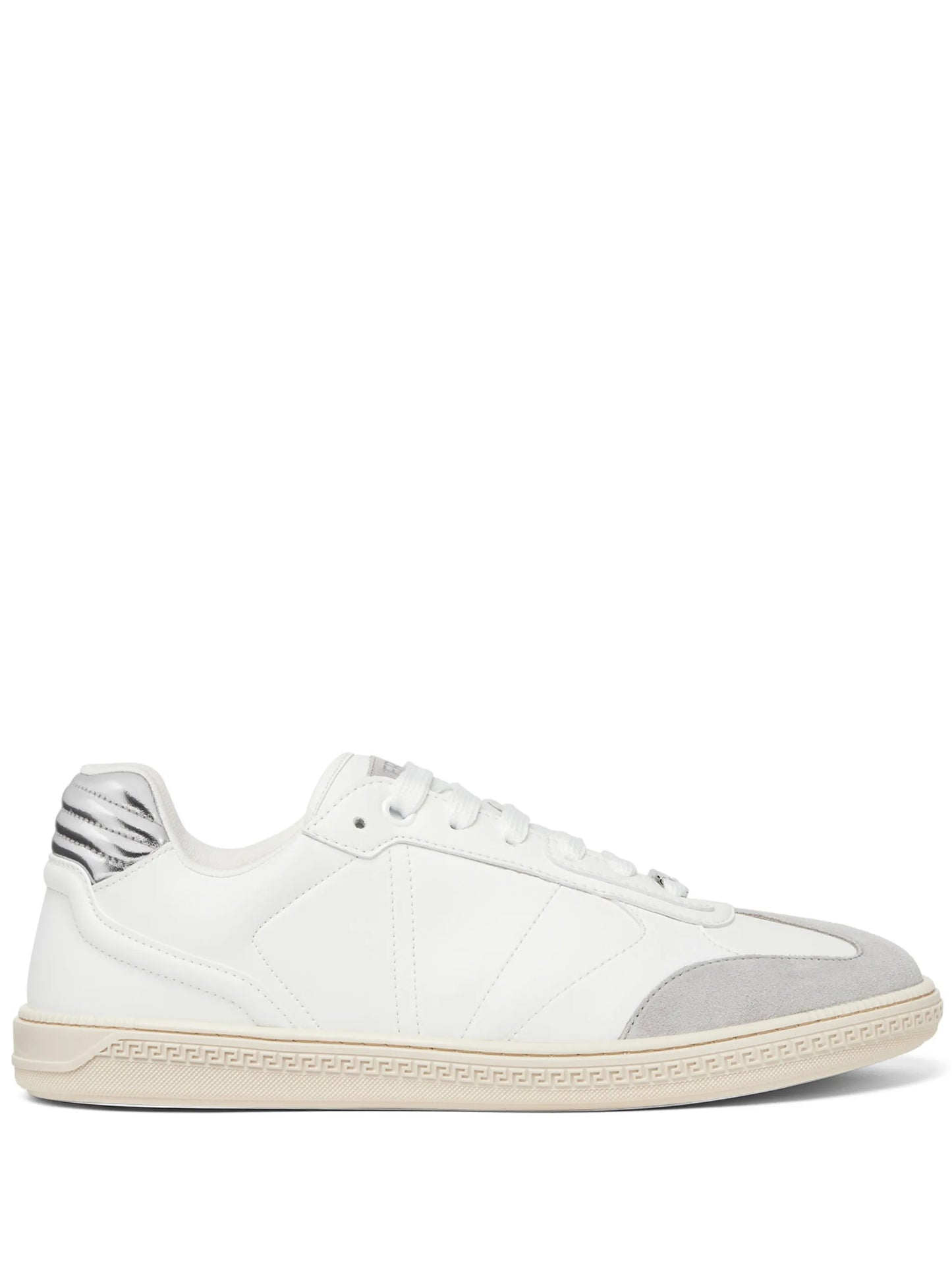 Greca-motif panelled sneakers