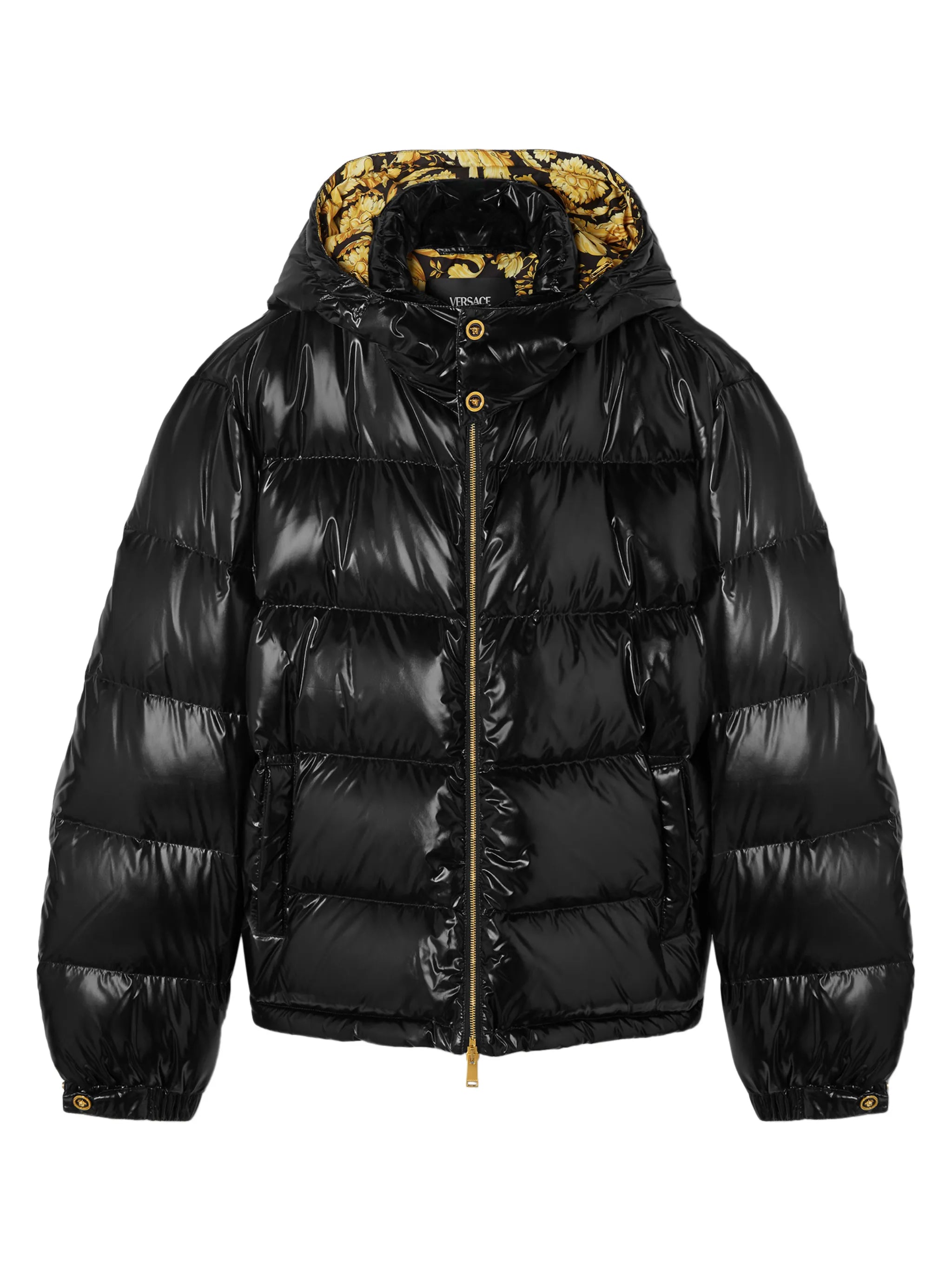 hooded puffer jacket
