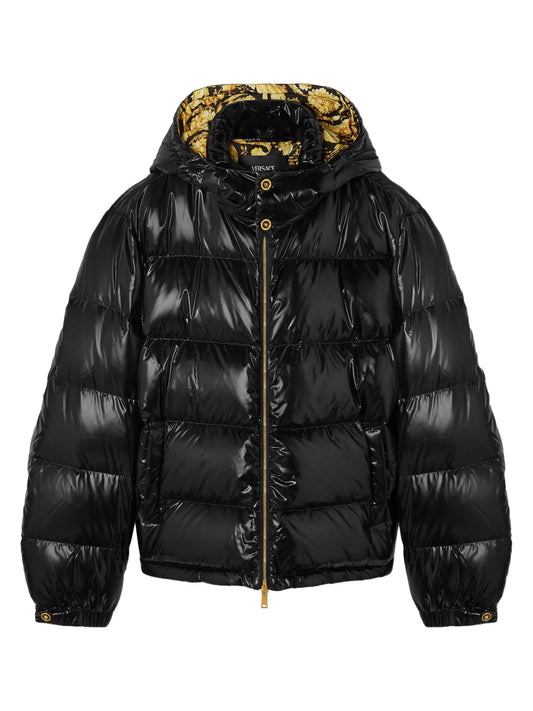 hooded puffer jacket