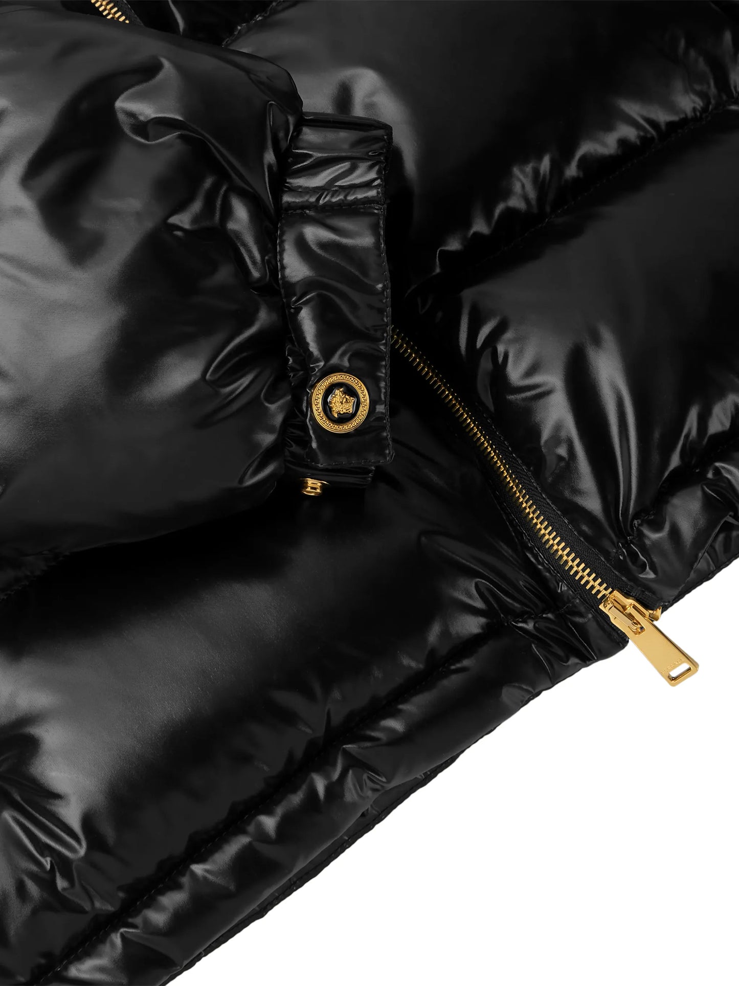 hooded puffer jacket