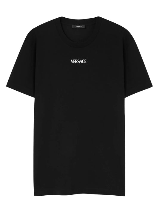 embroidered-logo T-shirt