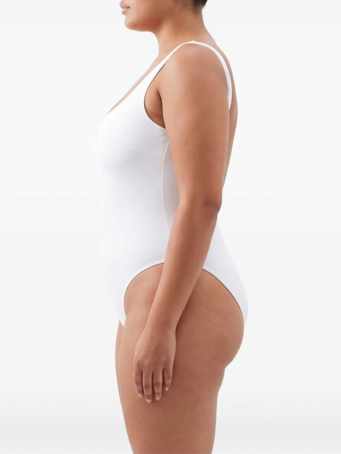 logo swimsuit