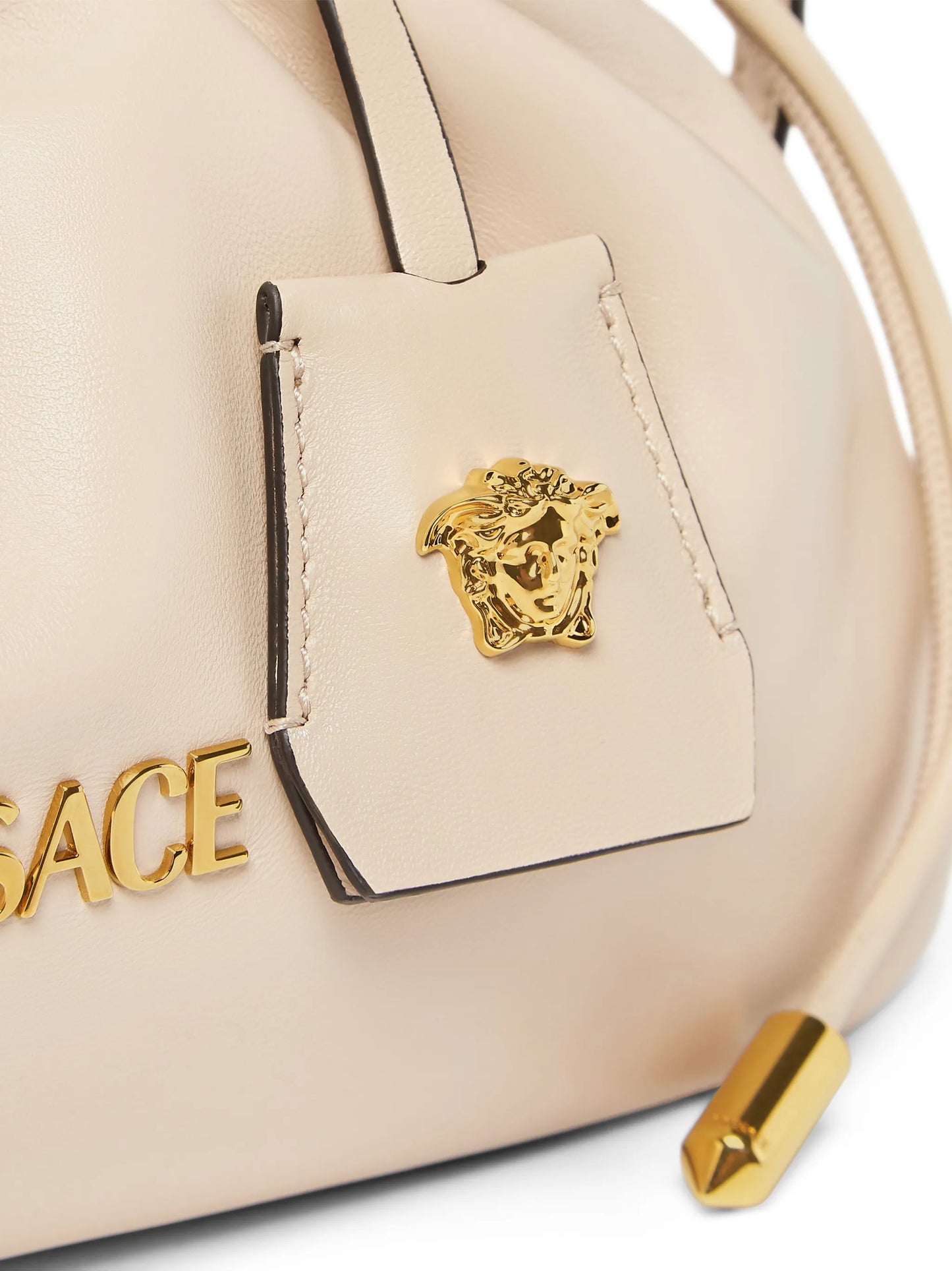 mini Tag logo clutch bag