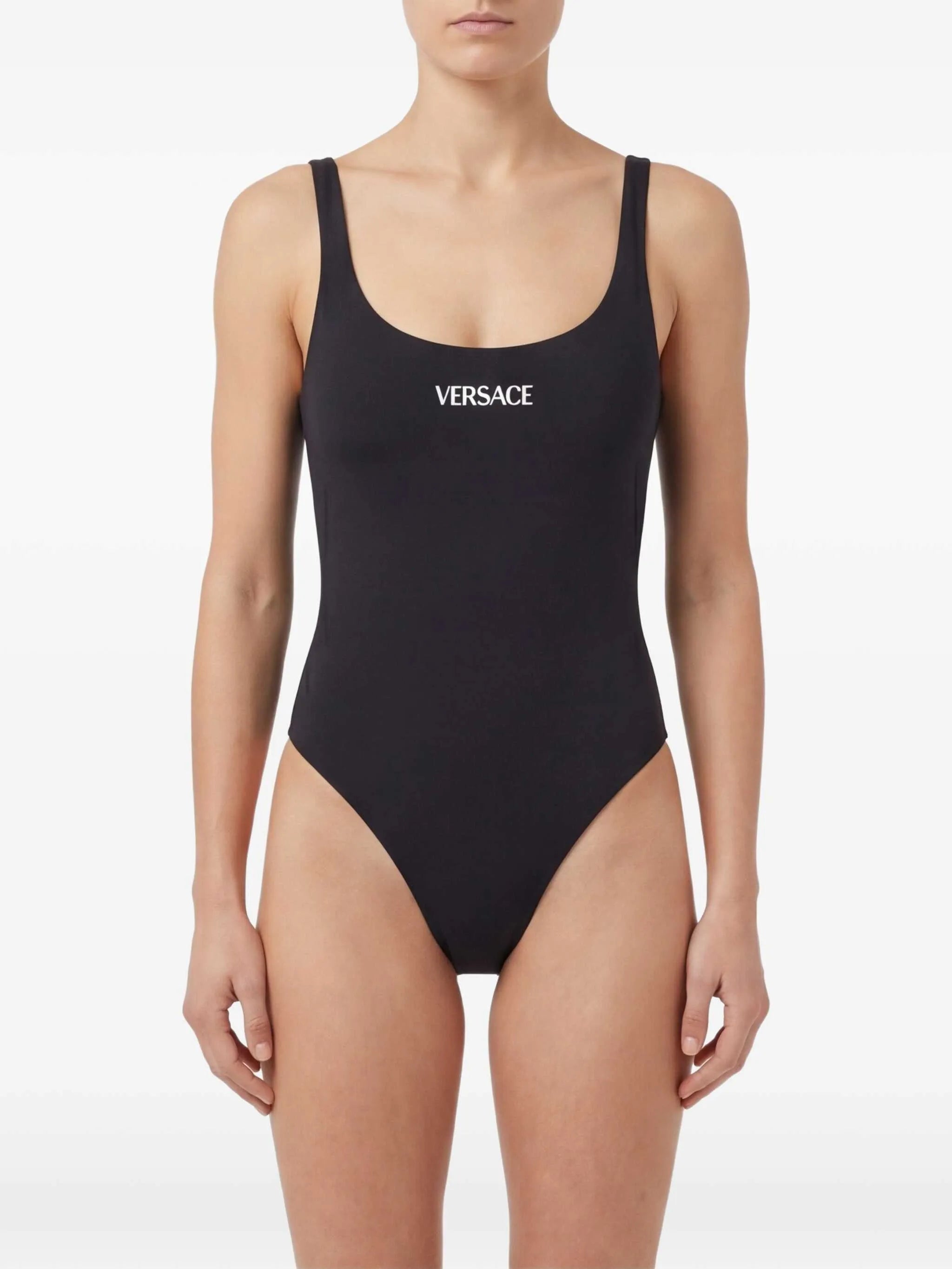 logo swimsuit