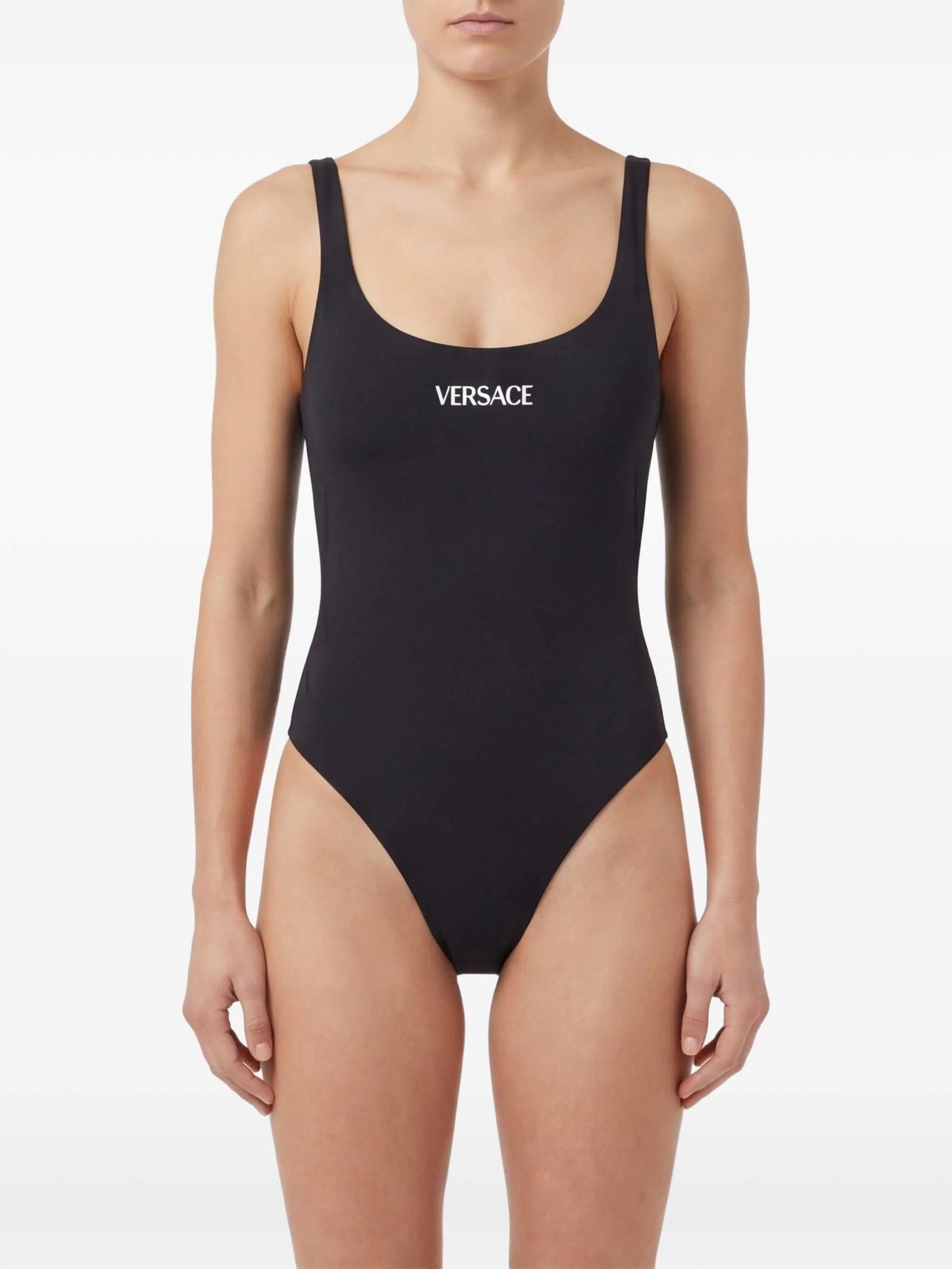 logo swimsuit