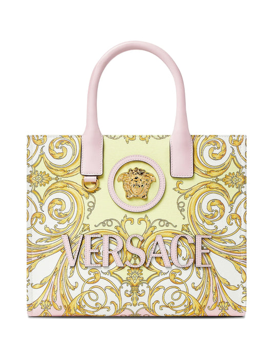 small La Medusa printed tote bag
