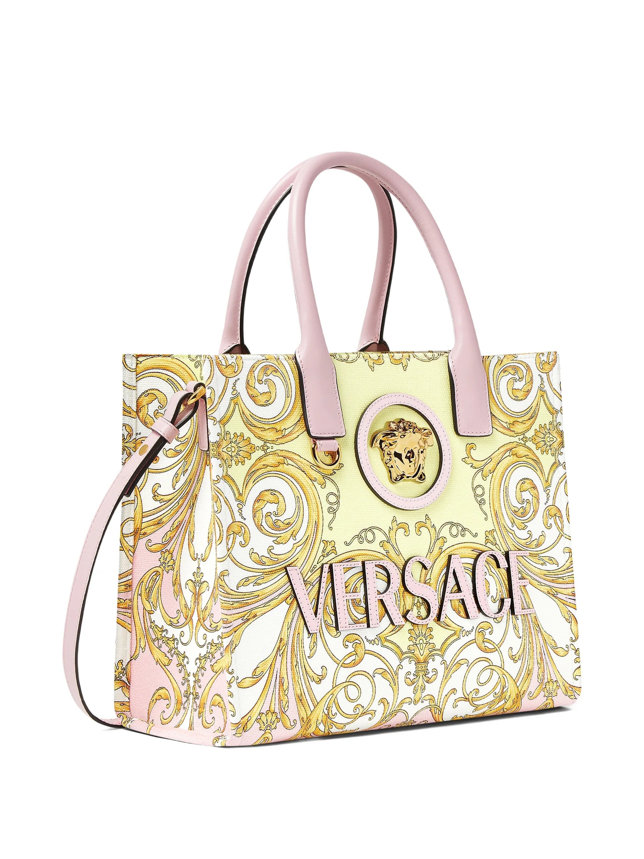 Medusa Barocco-print tote bag