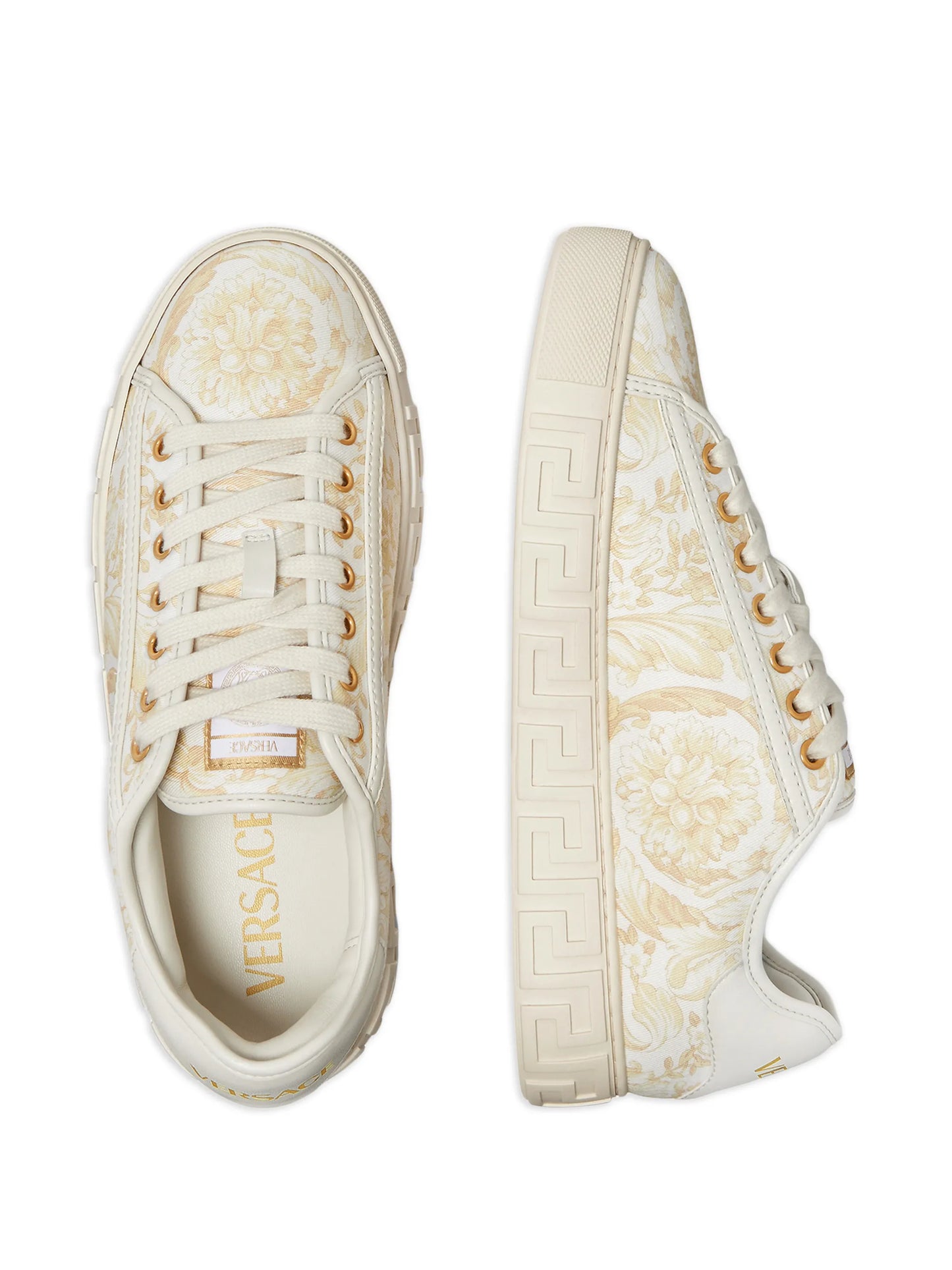 Greca printed sneakers
