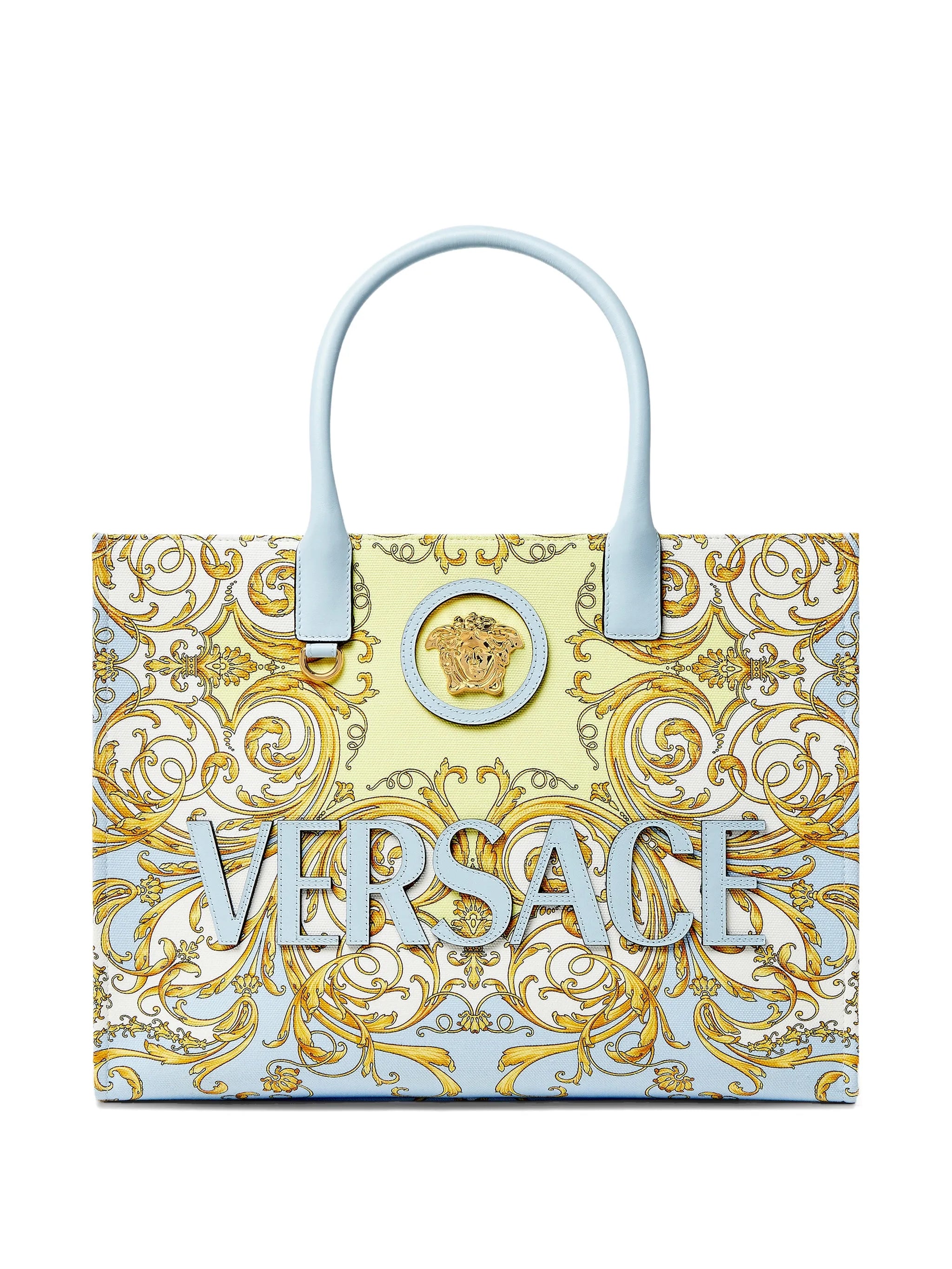 Medusa Barocco-print tote bag