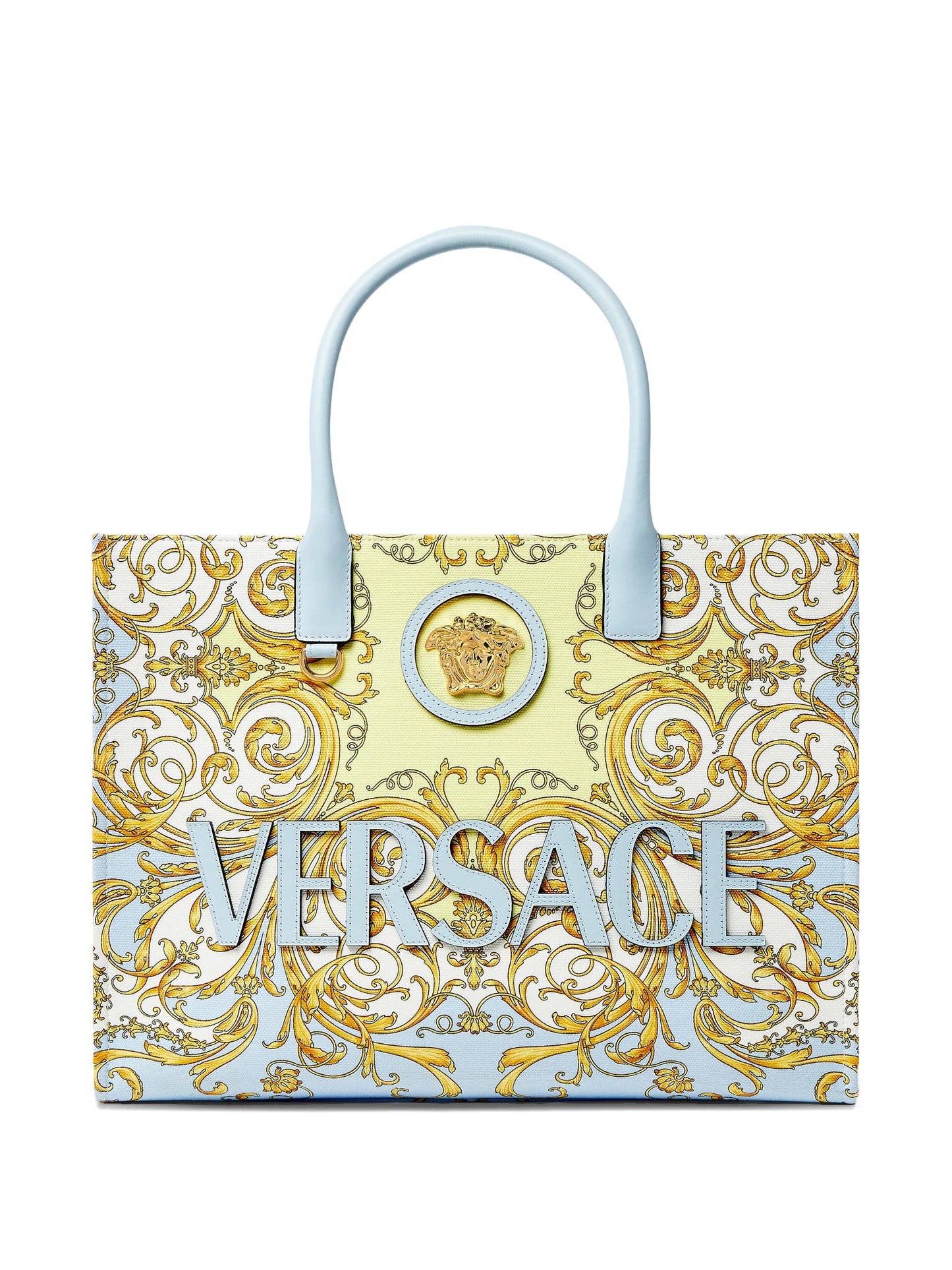 Medusa Barocco-print tote bag