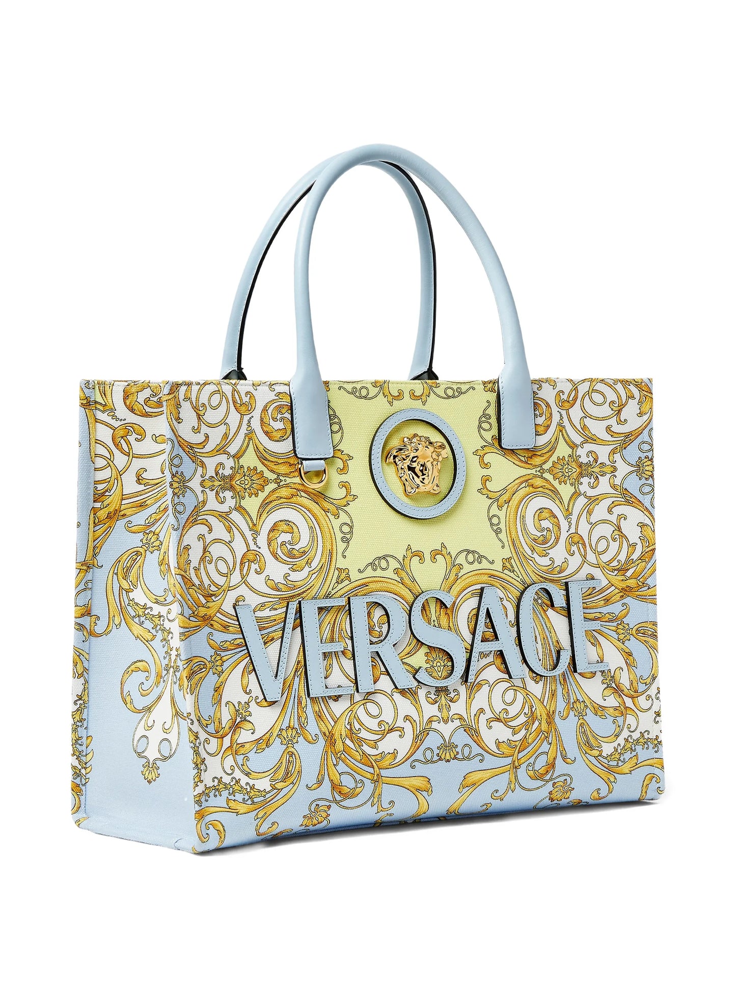Medusa Barocco-print tote bag