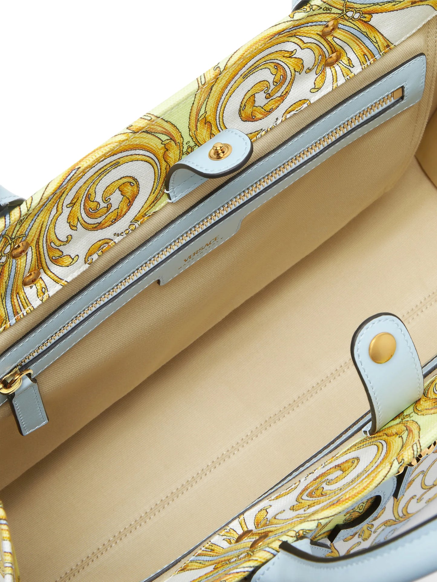 Medusa Barocco-print tote bag