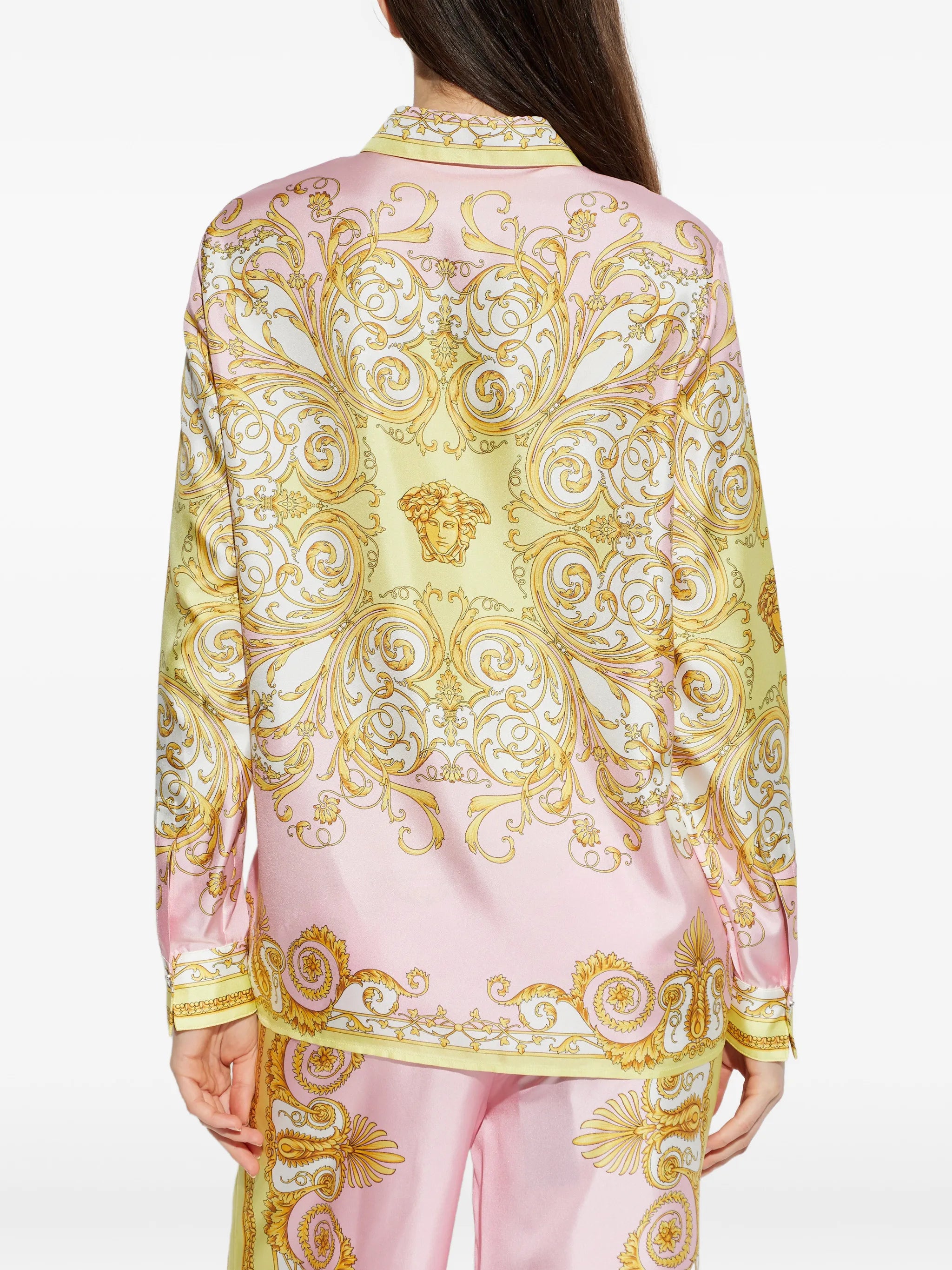 Spring Barocco-print shirt
