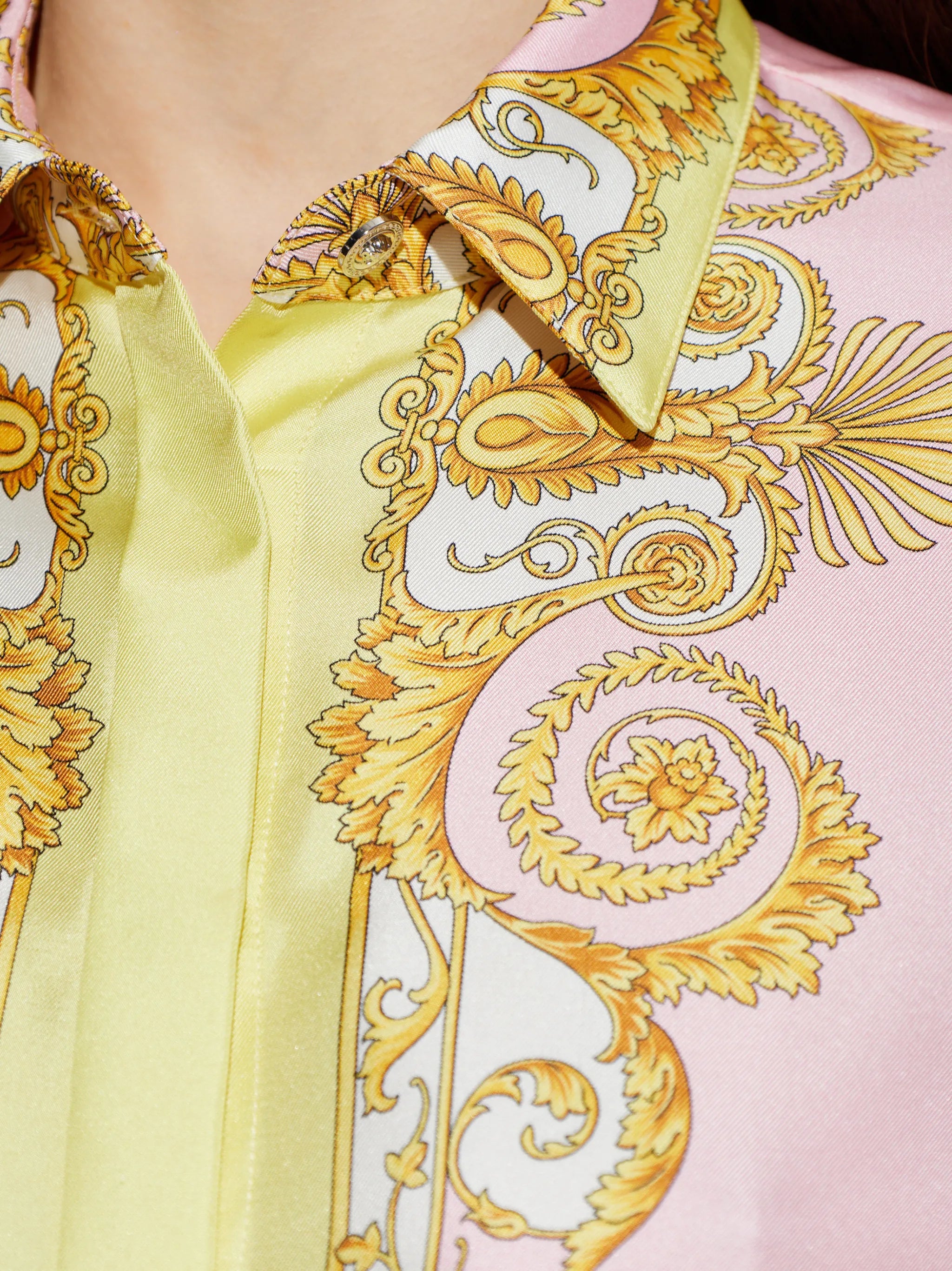 Spring Barocco-print shirt
