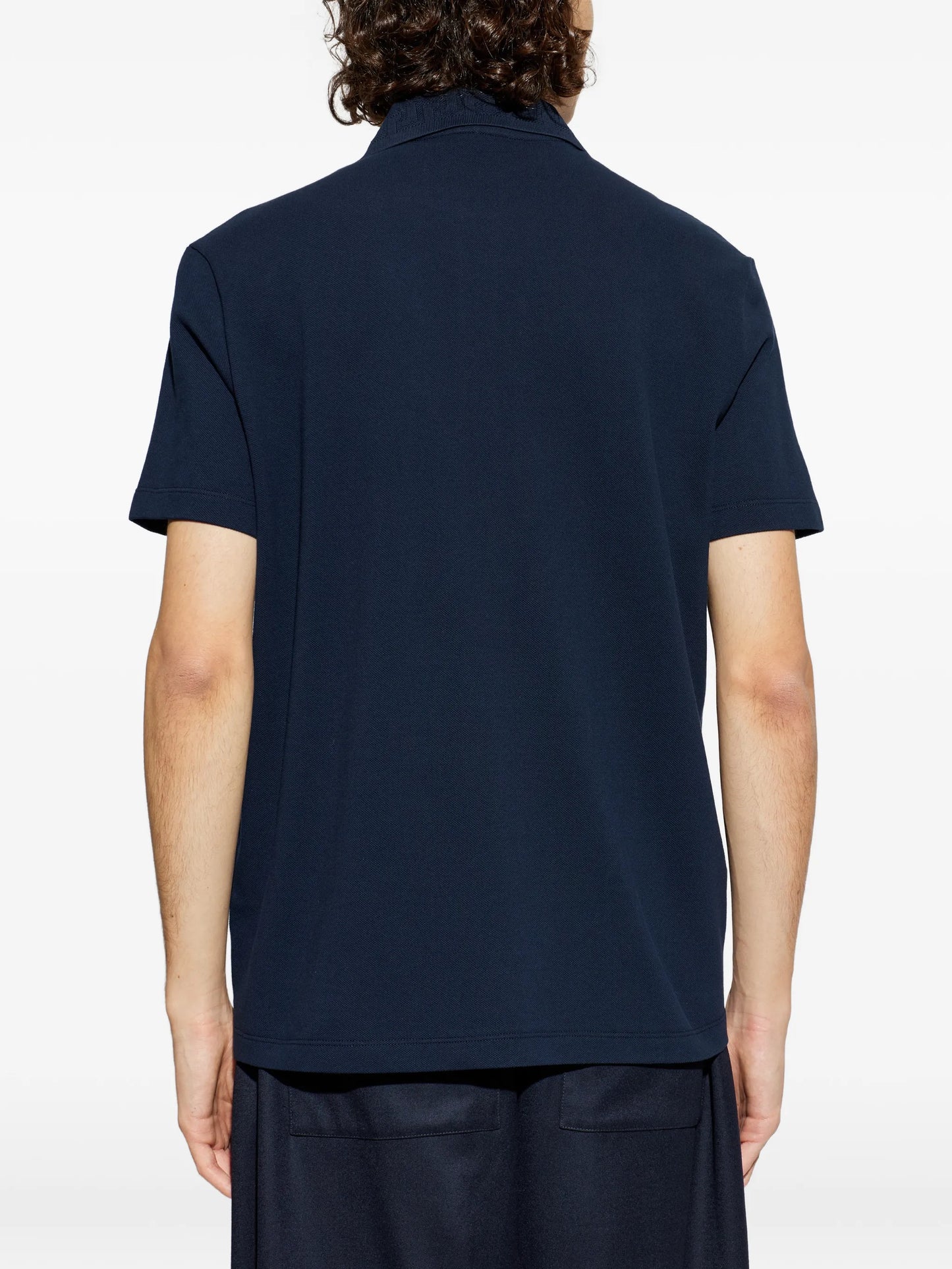 Medusa Head-appliqué polo shirt