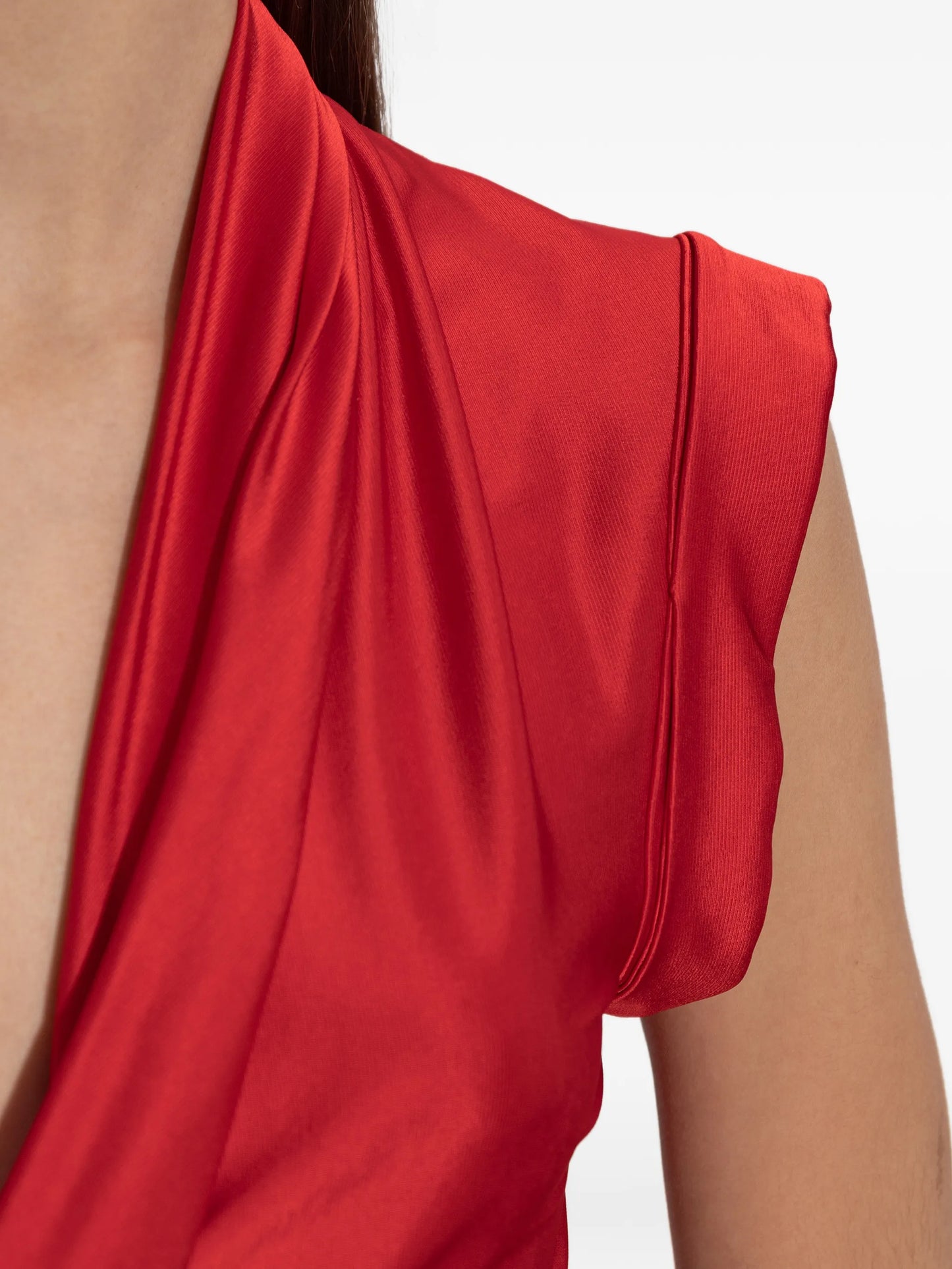 knot detail maxi dress