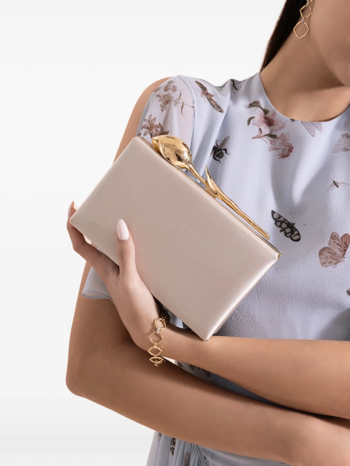 Bloom Minaudière clutch bag