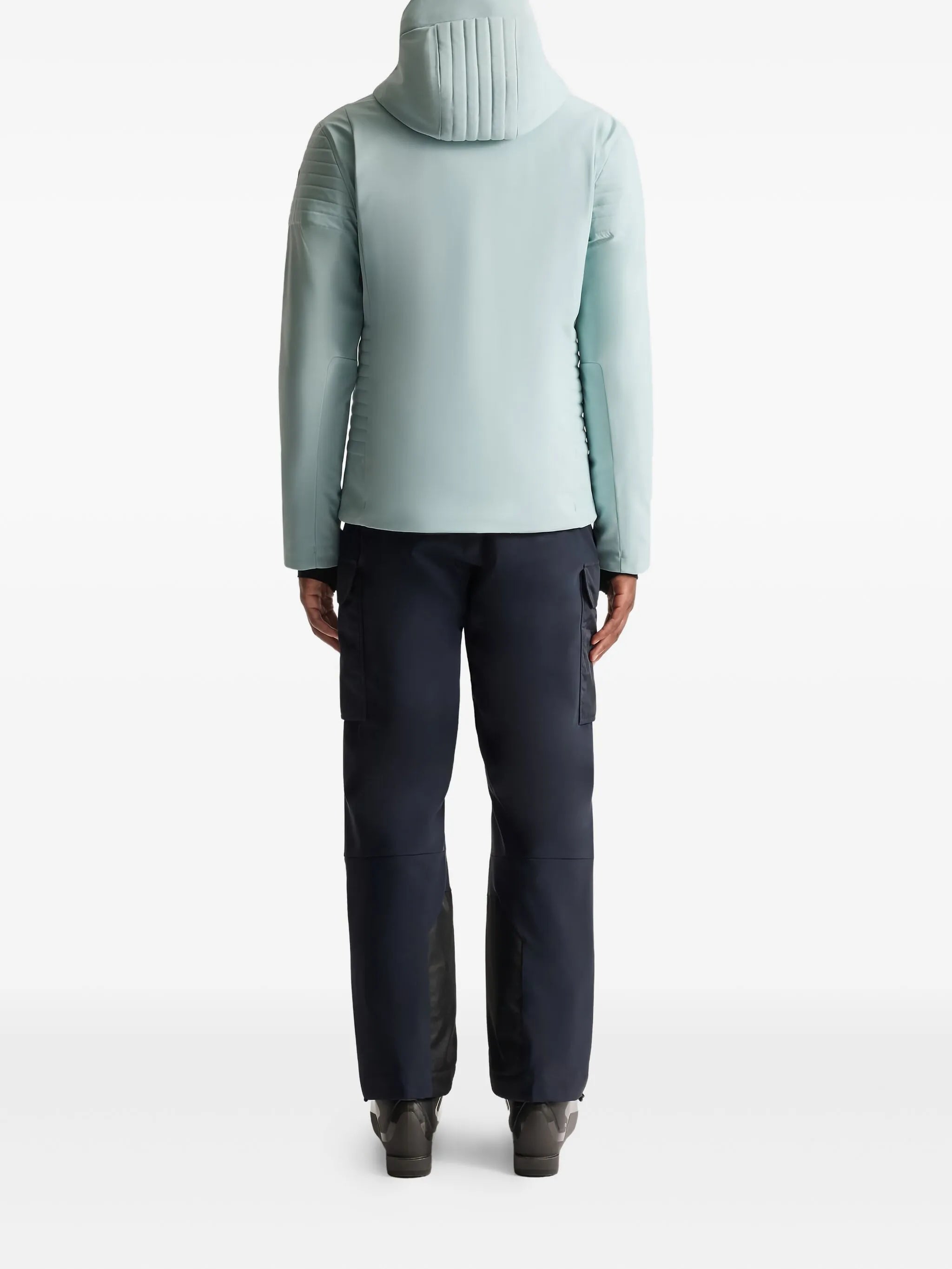 Powder hooded ski jacket