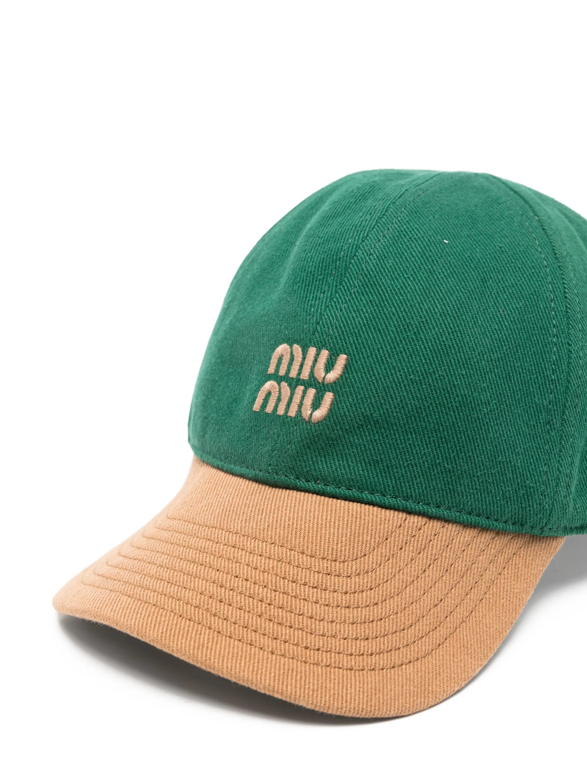 logo two-tone baseball cap