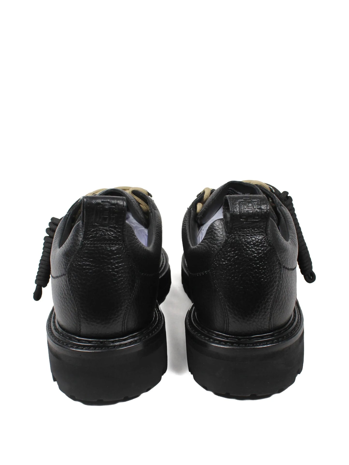 lace-up leather sneakers