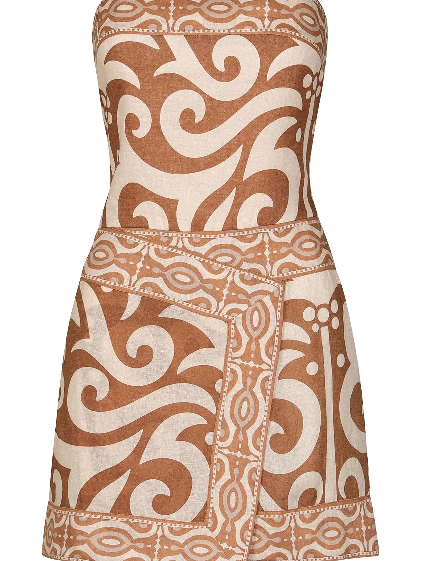 Raíz Ritual patterned mini dress