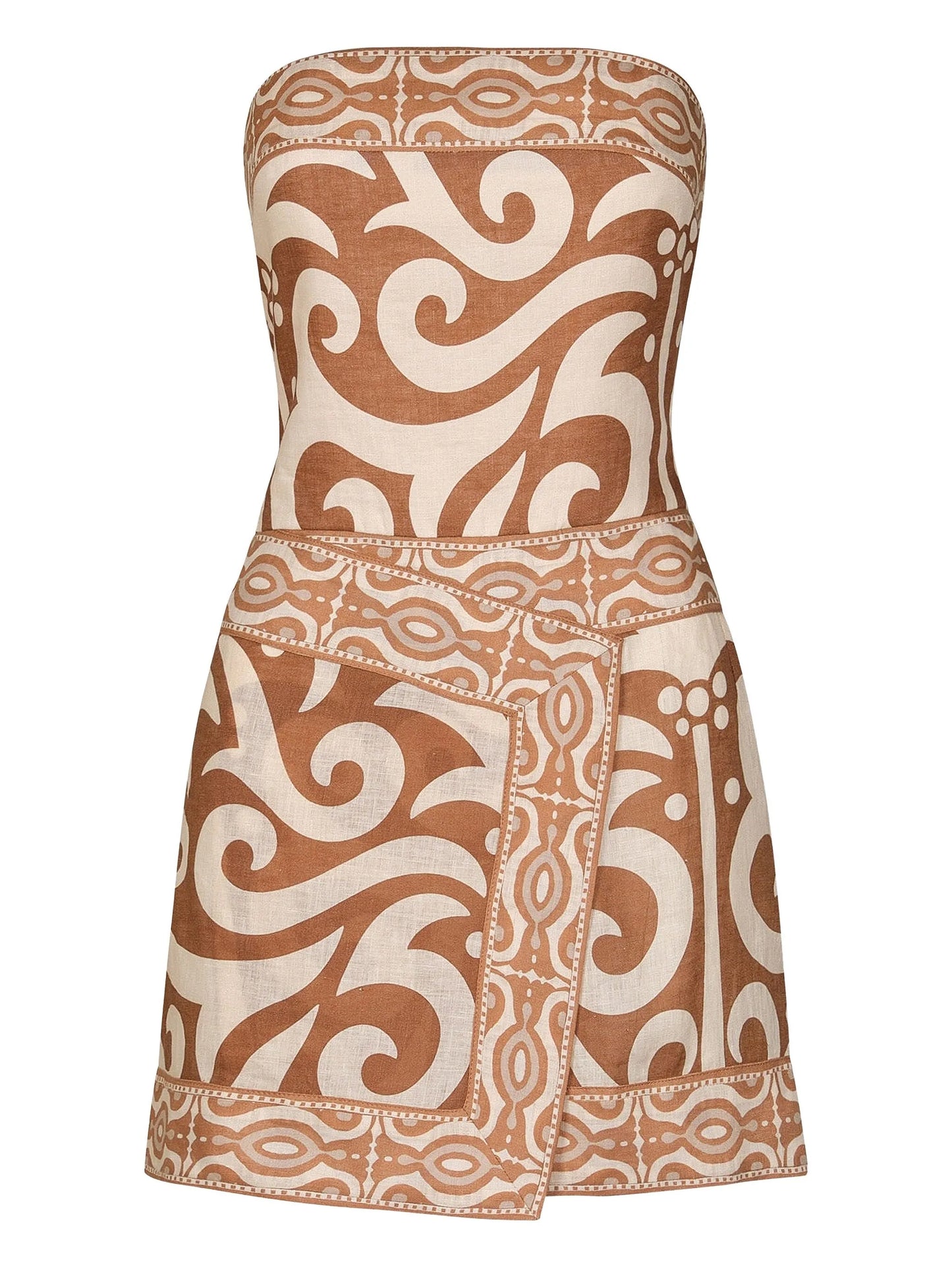 Raíz Ritual patterned mini dress