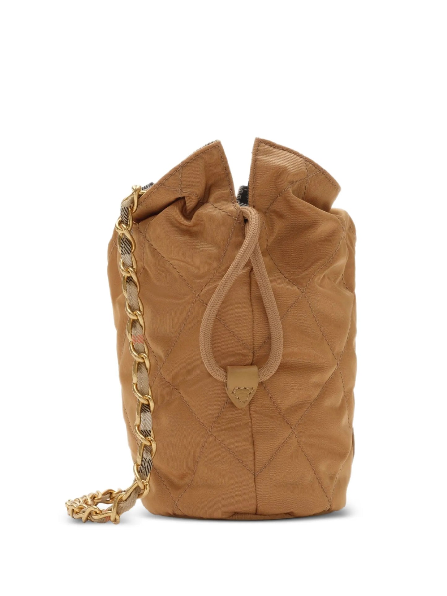 reversible horseshoe chain pouch