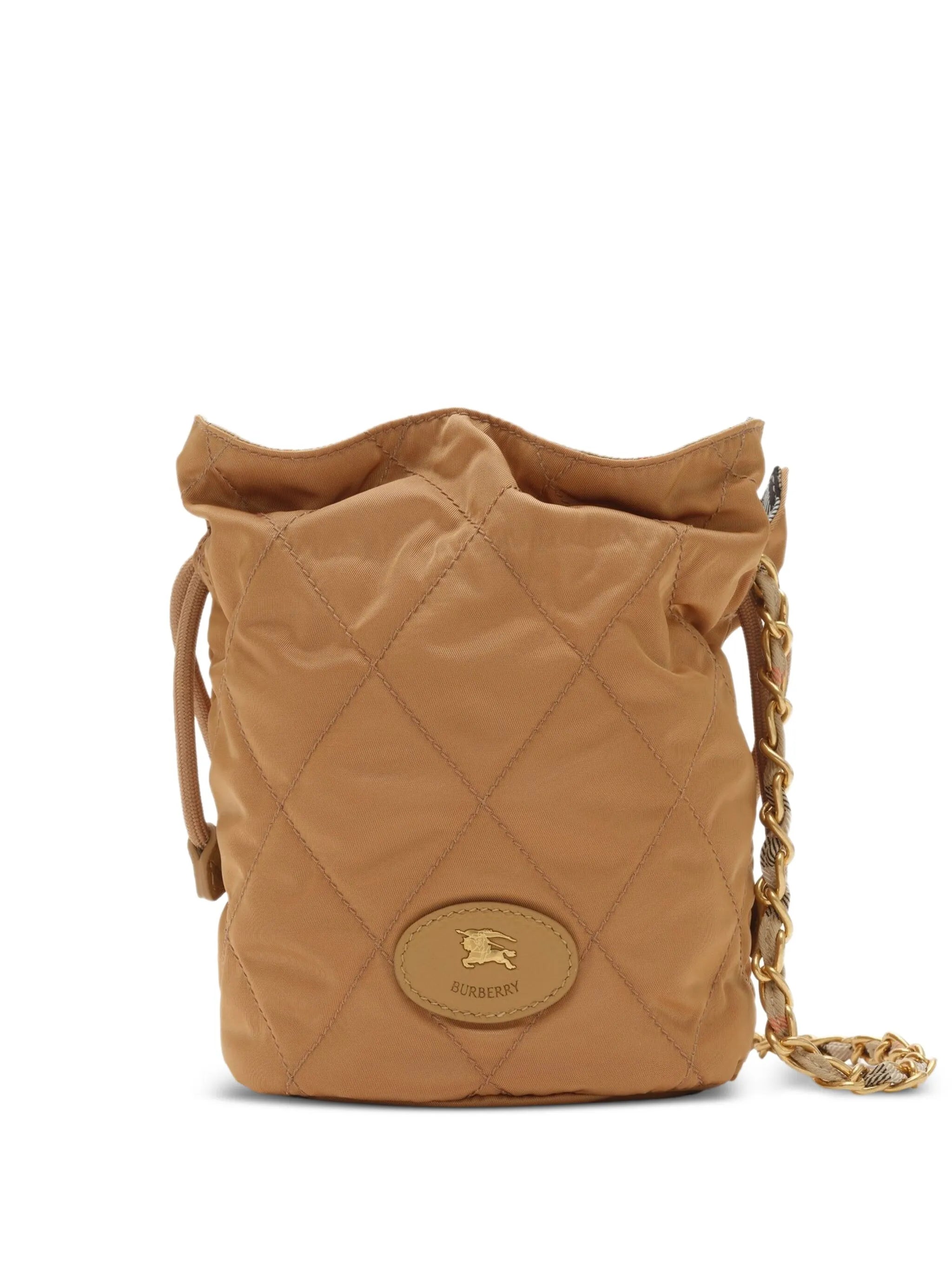 Horseshoe mini bucket bag