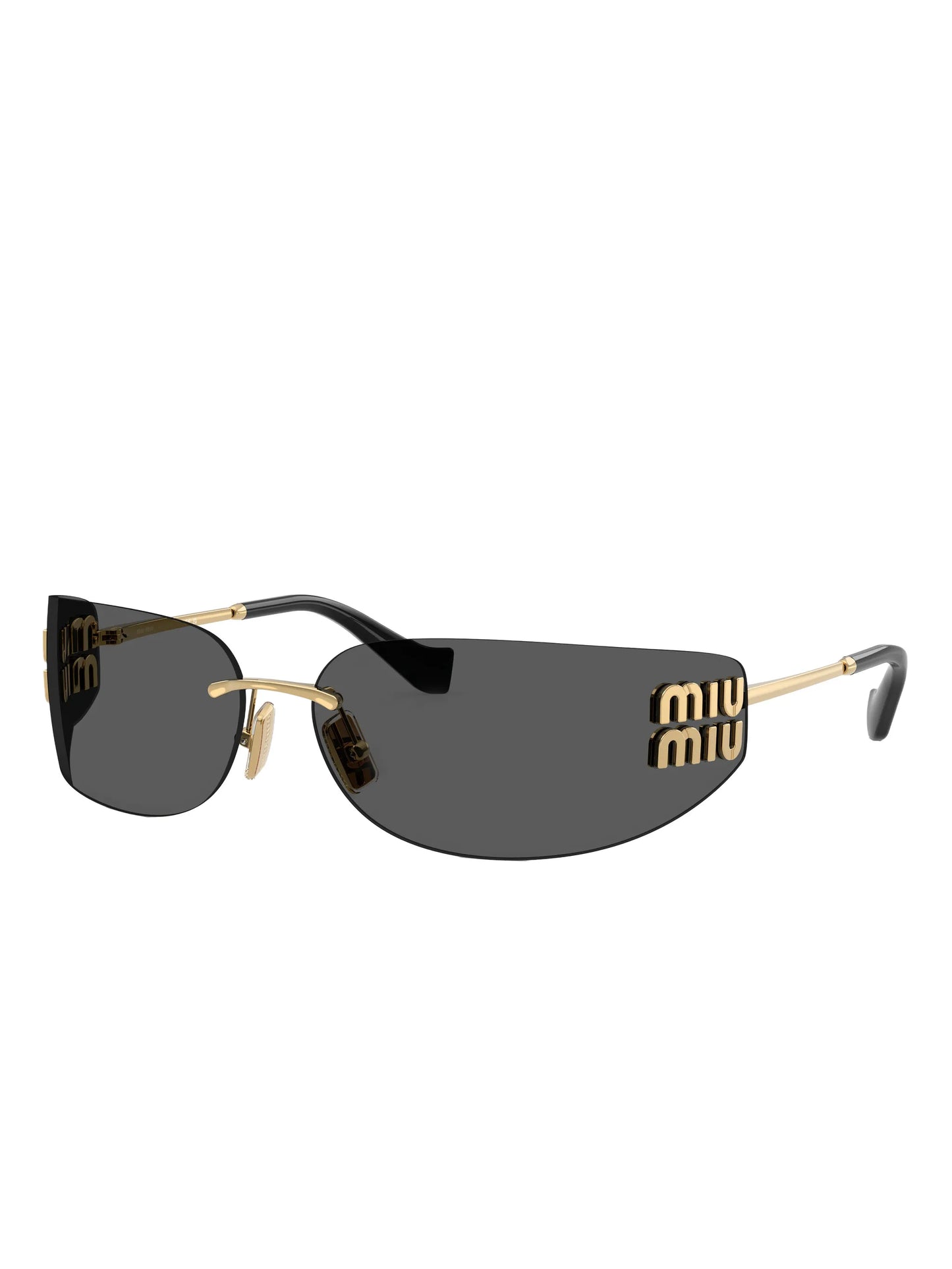 oval-frame sunglasses