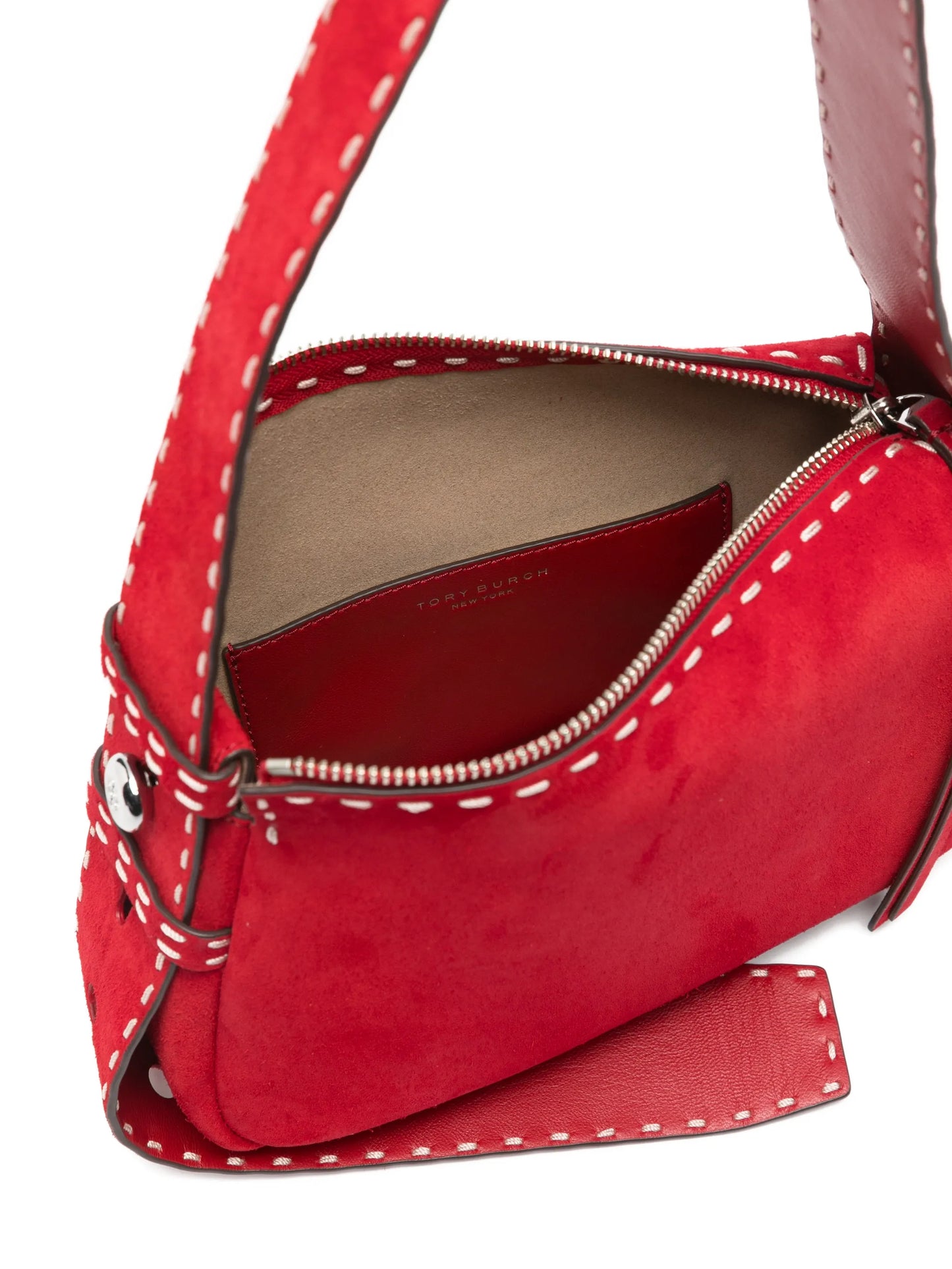 small Romy pick stitch tote bag