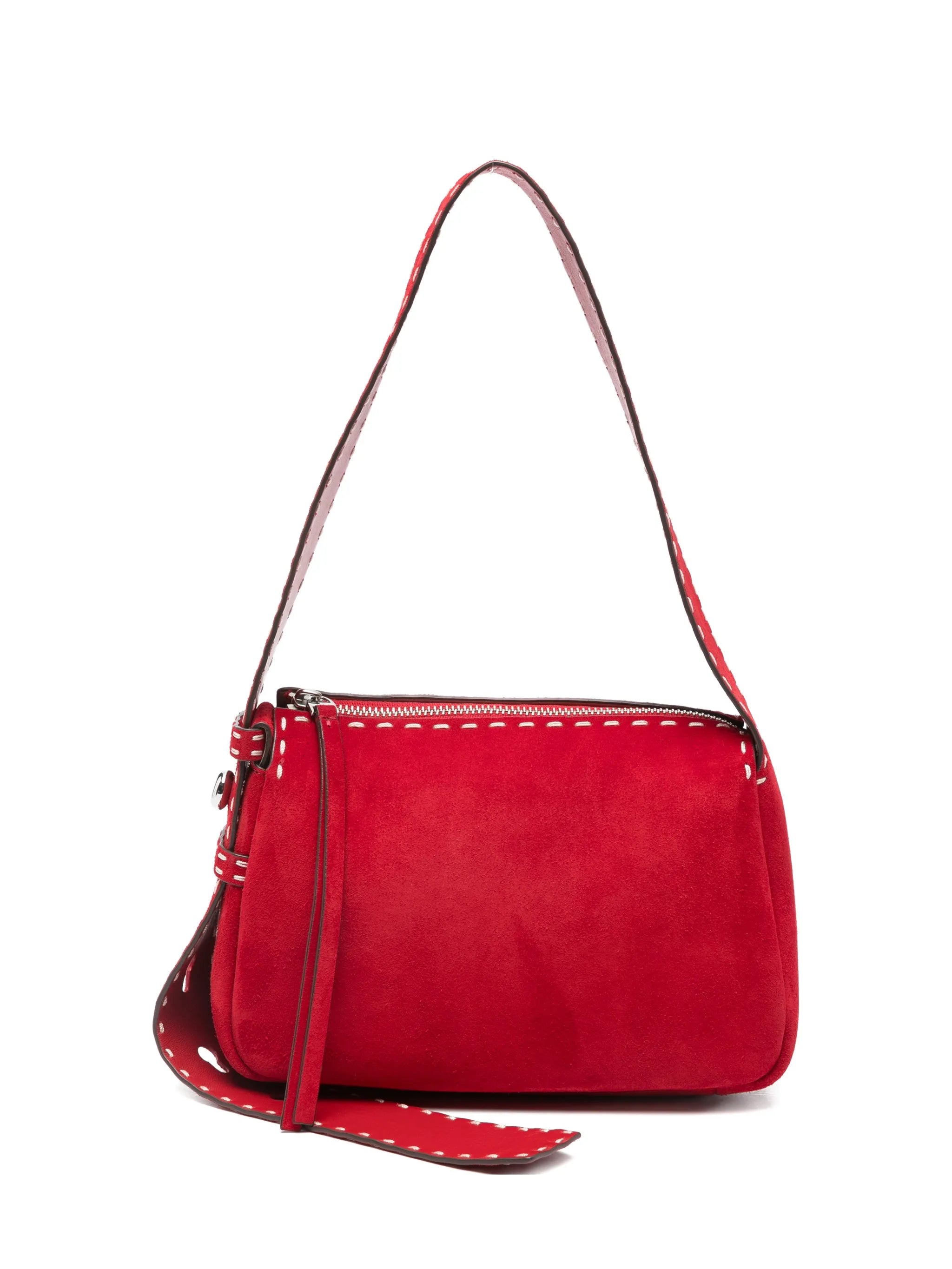 small Romy pick stitch tote bag
