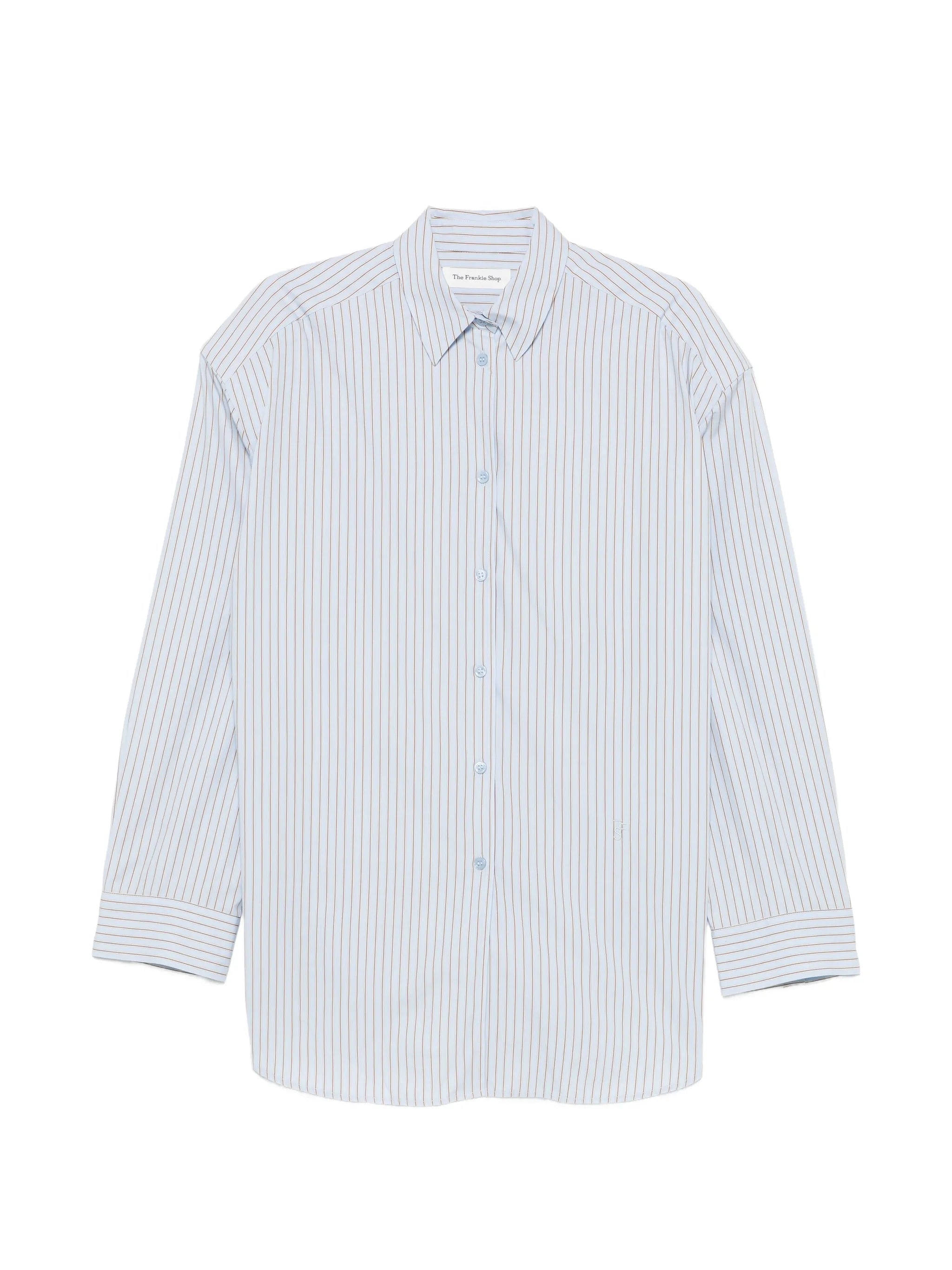 Oana striped-pattern shirt