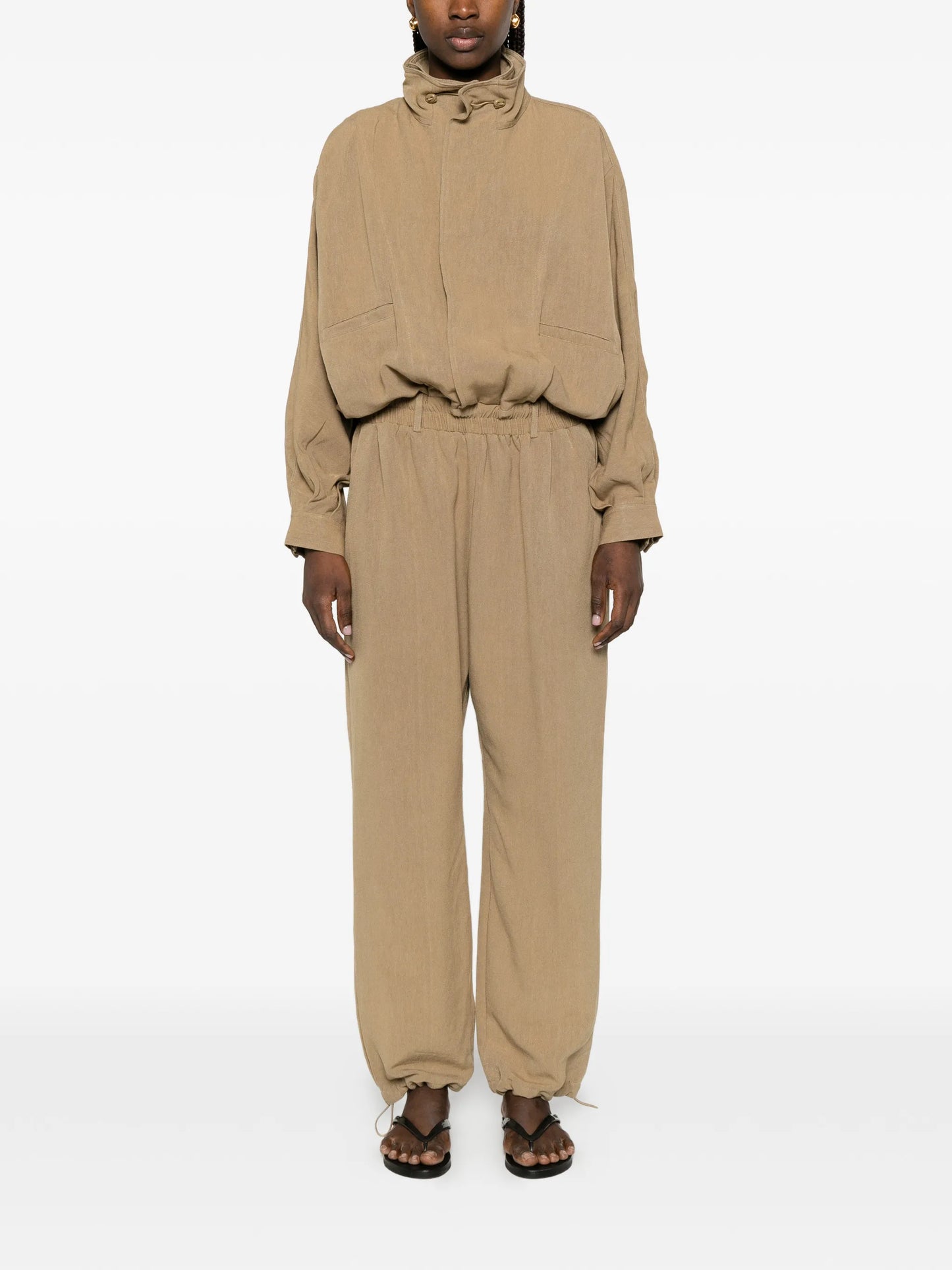 drawstring jumpsuit
