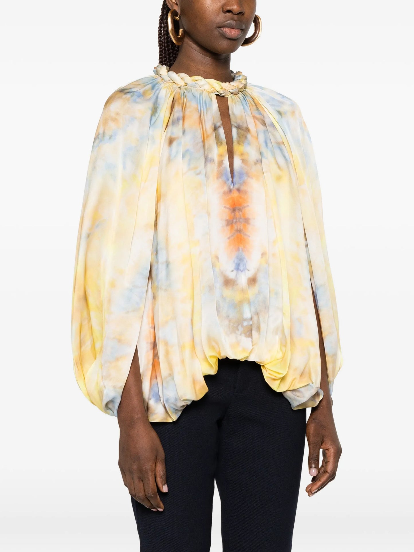 Alchemy Twist Billow blouse