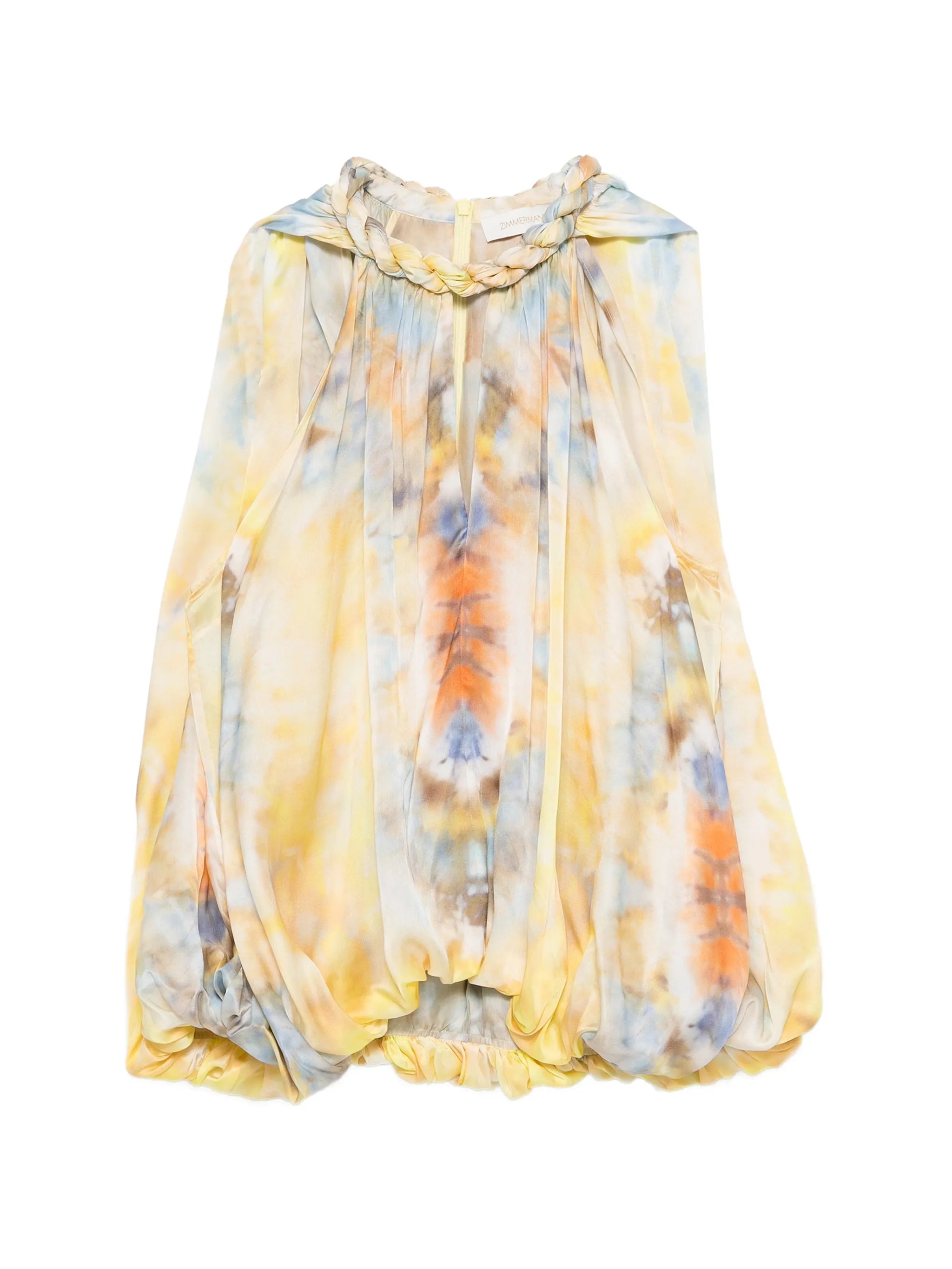 Alchemy twist billow blouse
