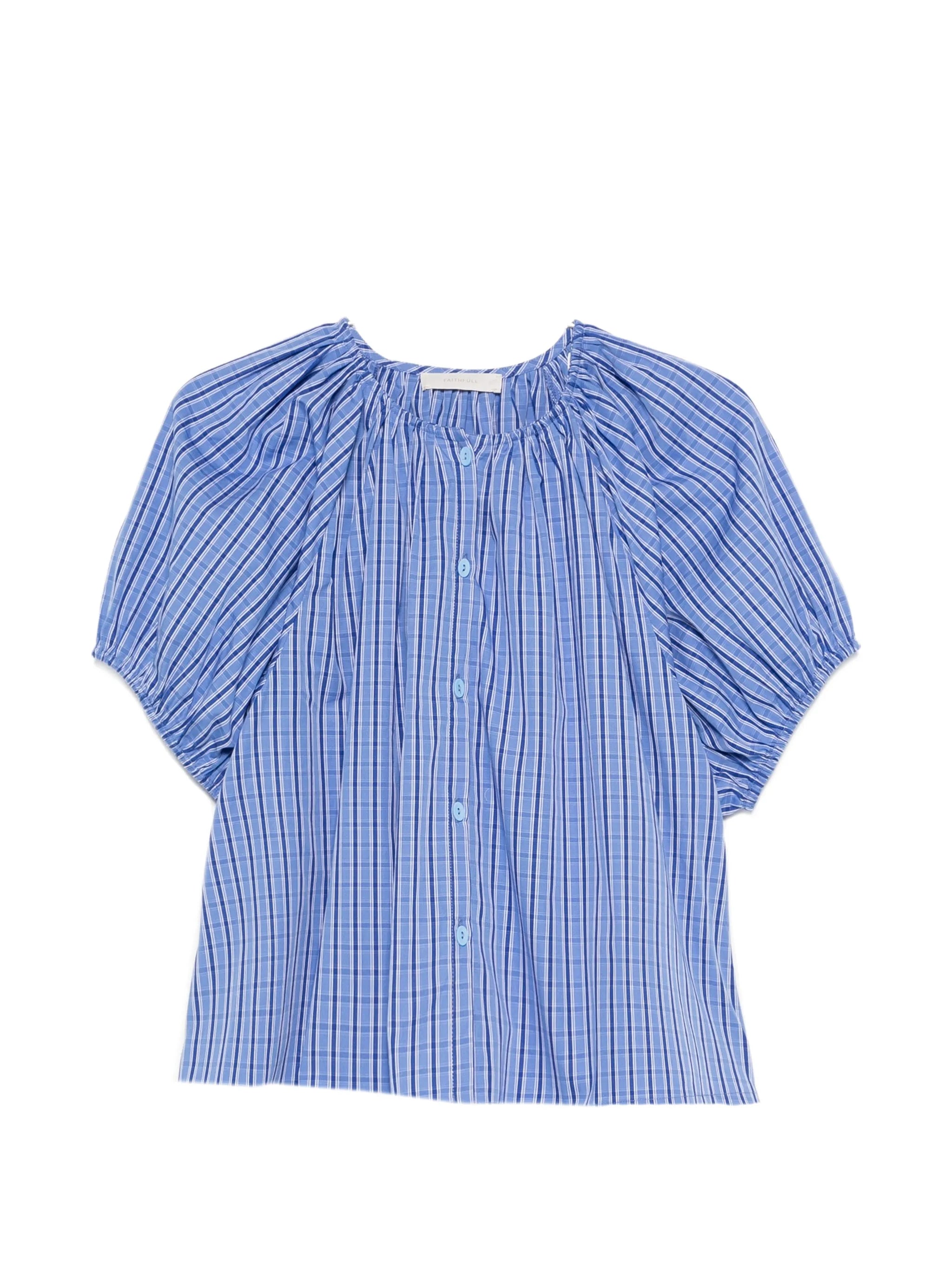 Alexis gathered blouse