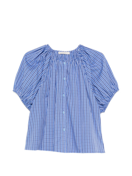 Alexis gathered blouse