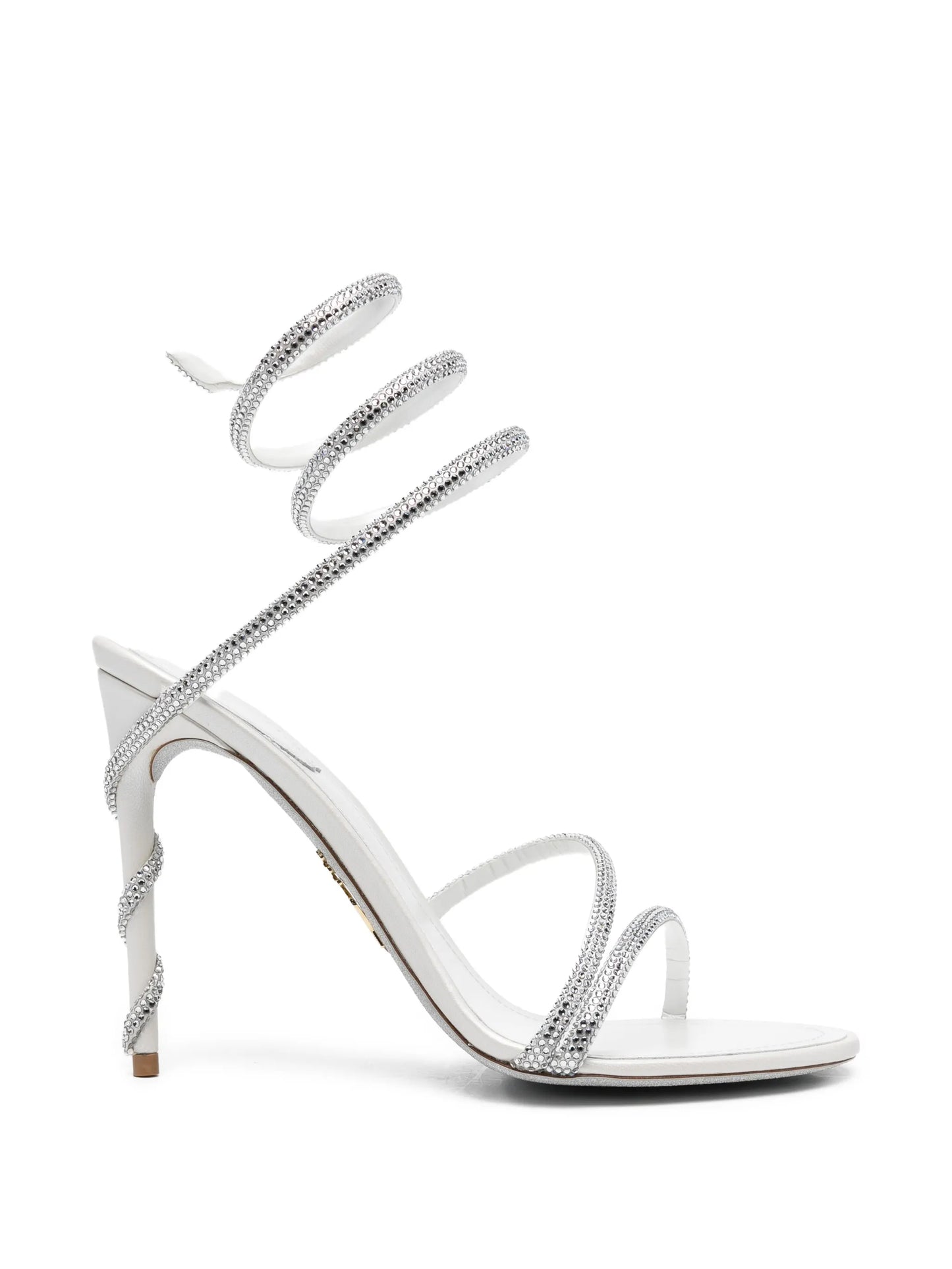 Margot embellished satin heeled sandals