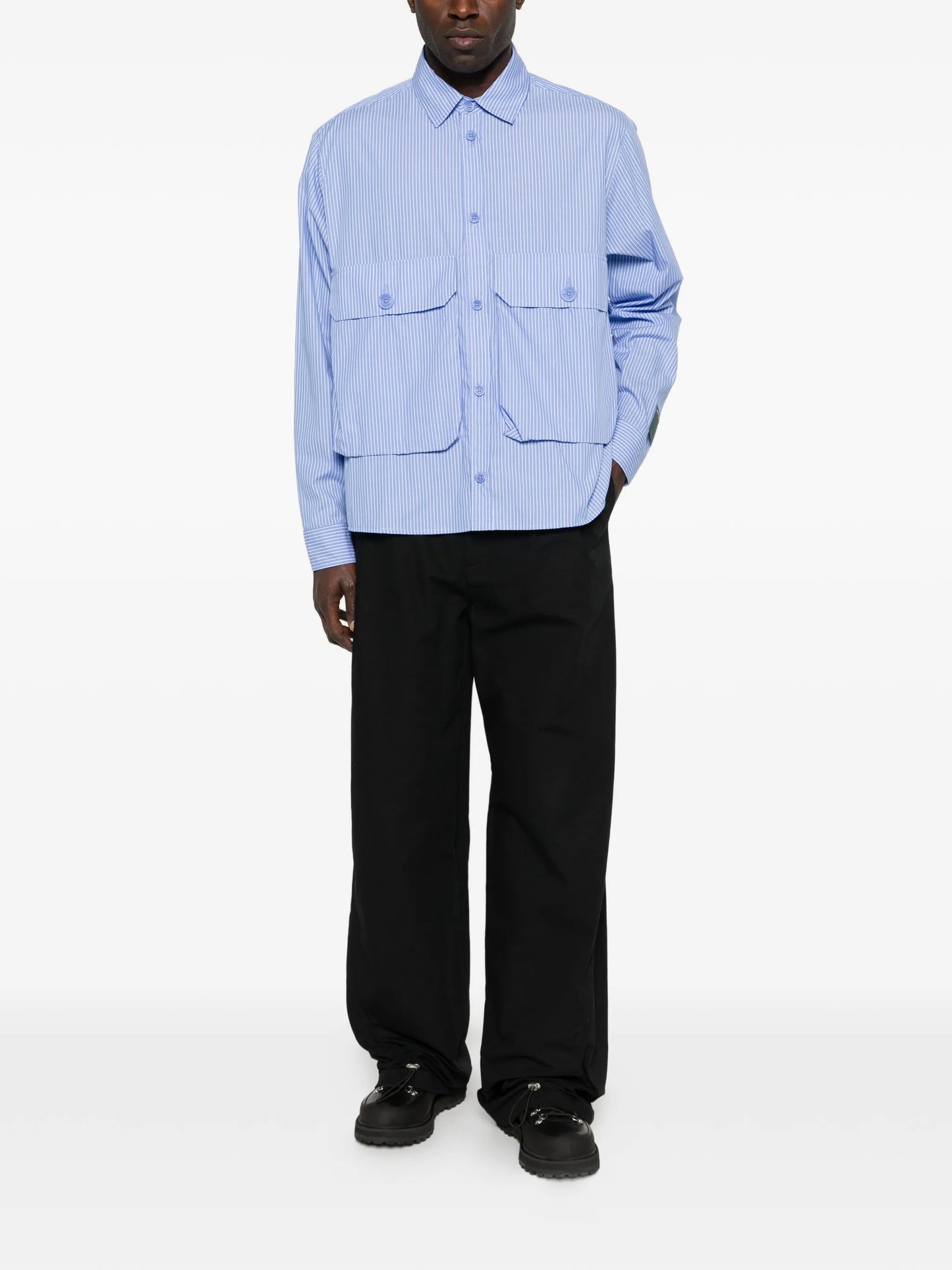 striped cotton shirt