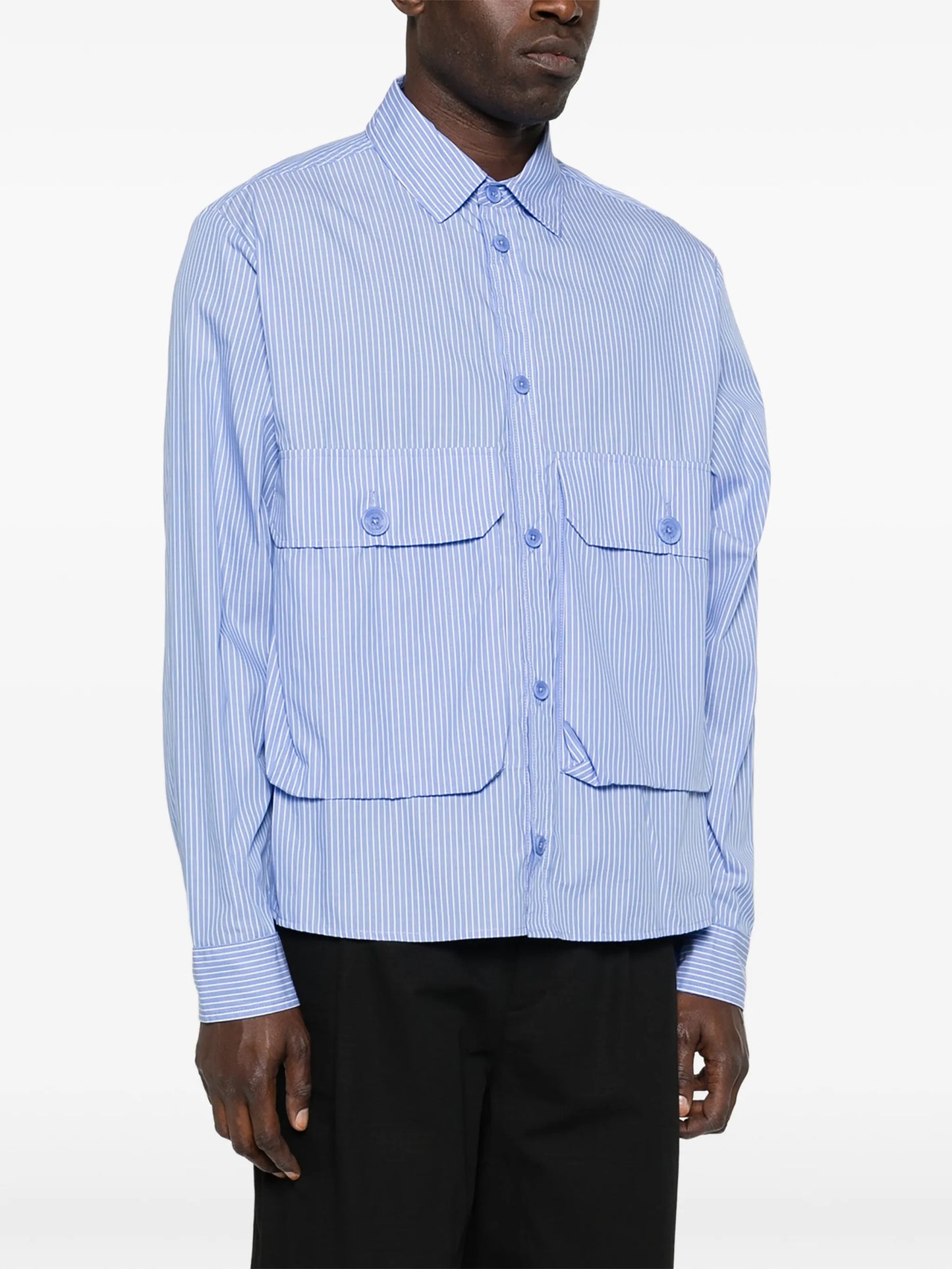 striped cotton shirt