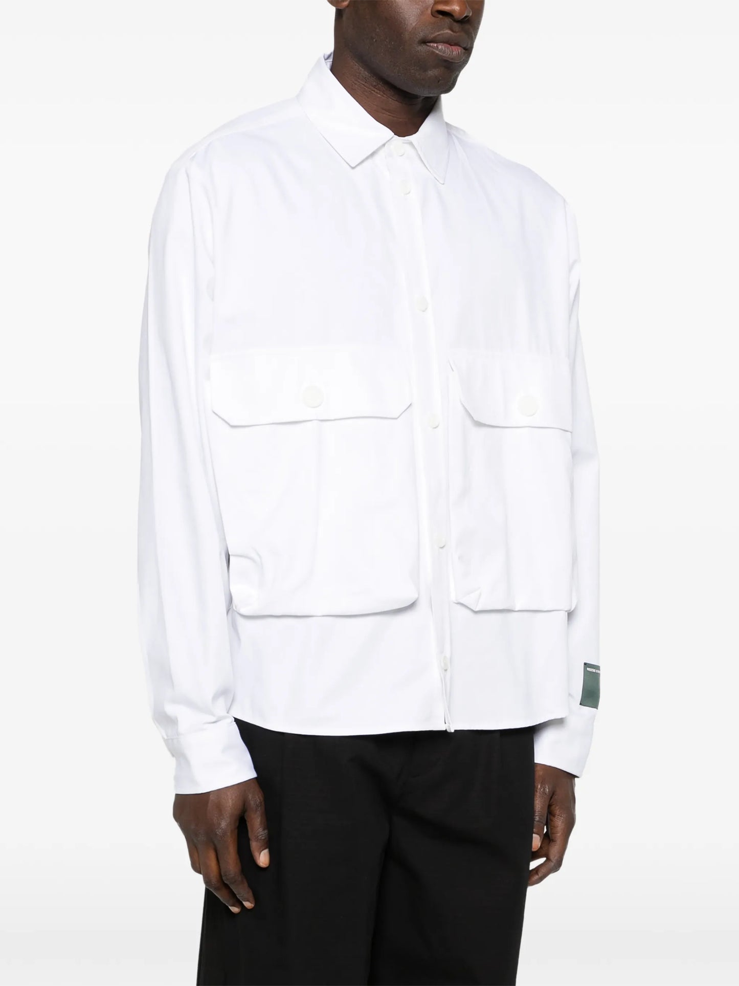 cargo button cotton shirt