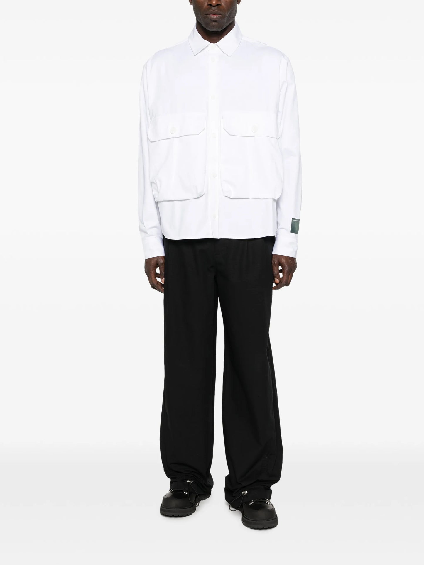 cargo button cotton shirt