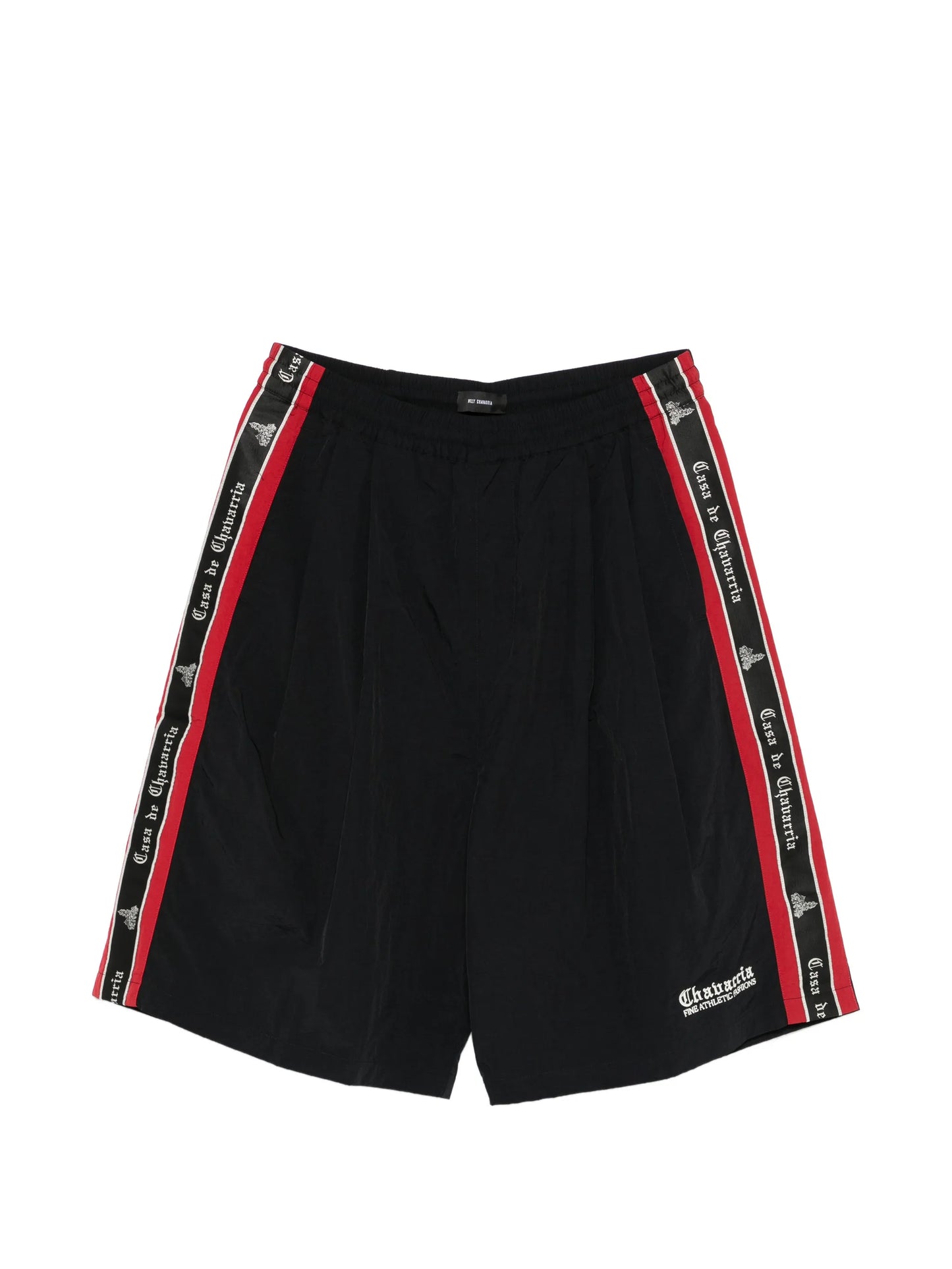 logo-embroidered shorts