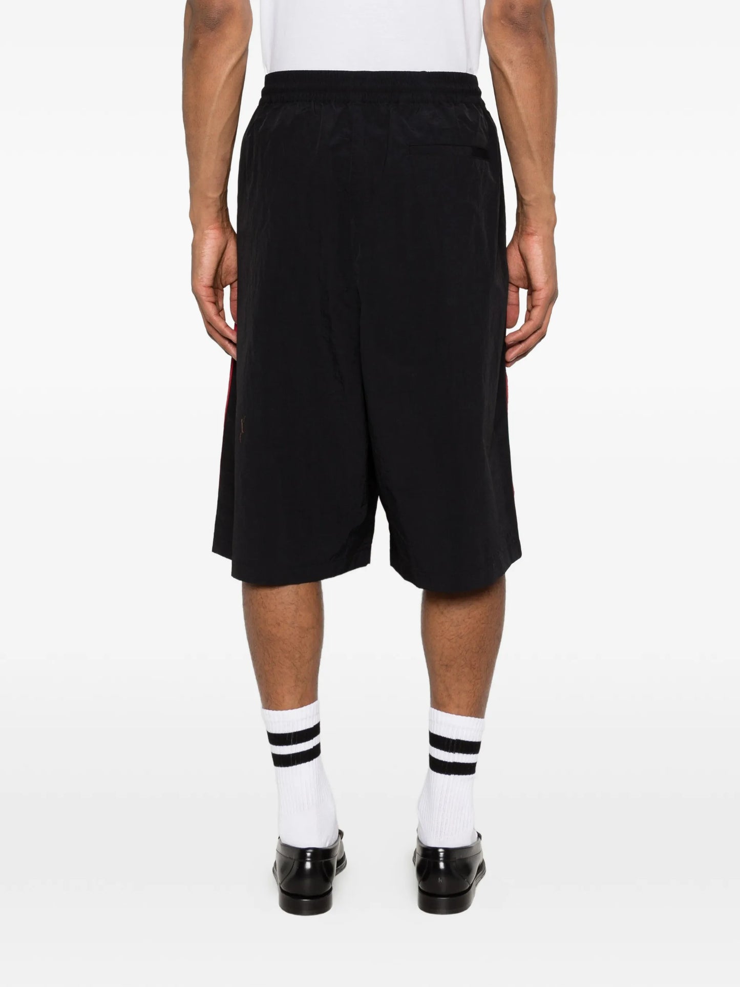 logo-embroidered shorts