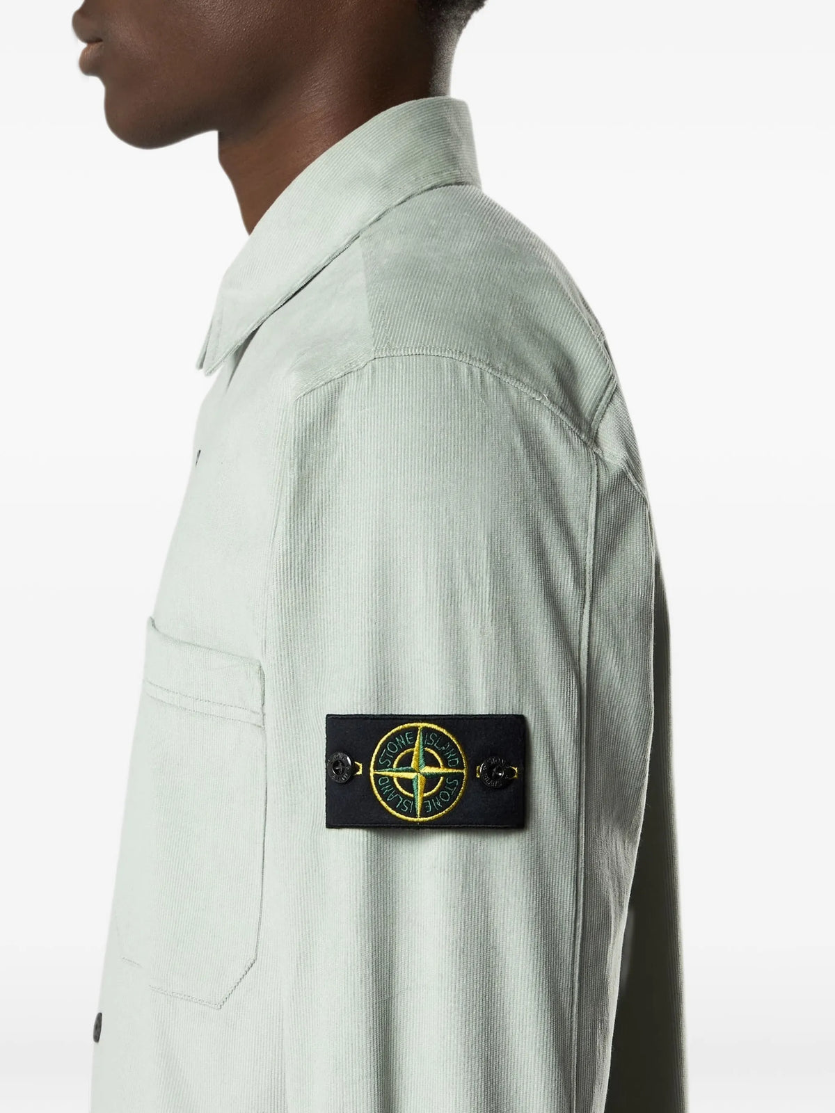 1200040 cotton micro-corduroy shirt