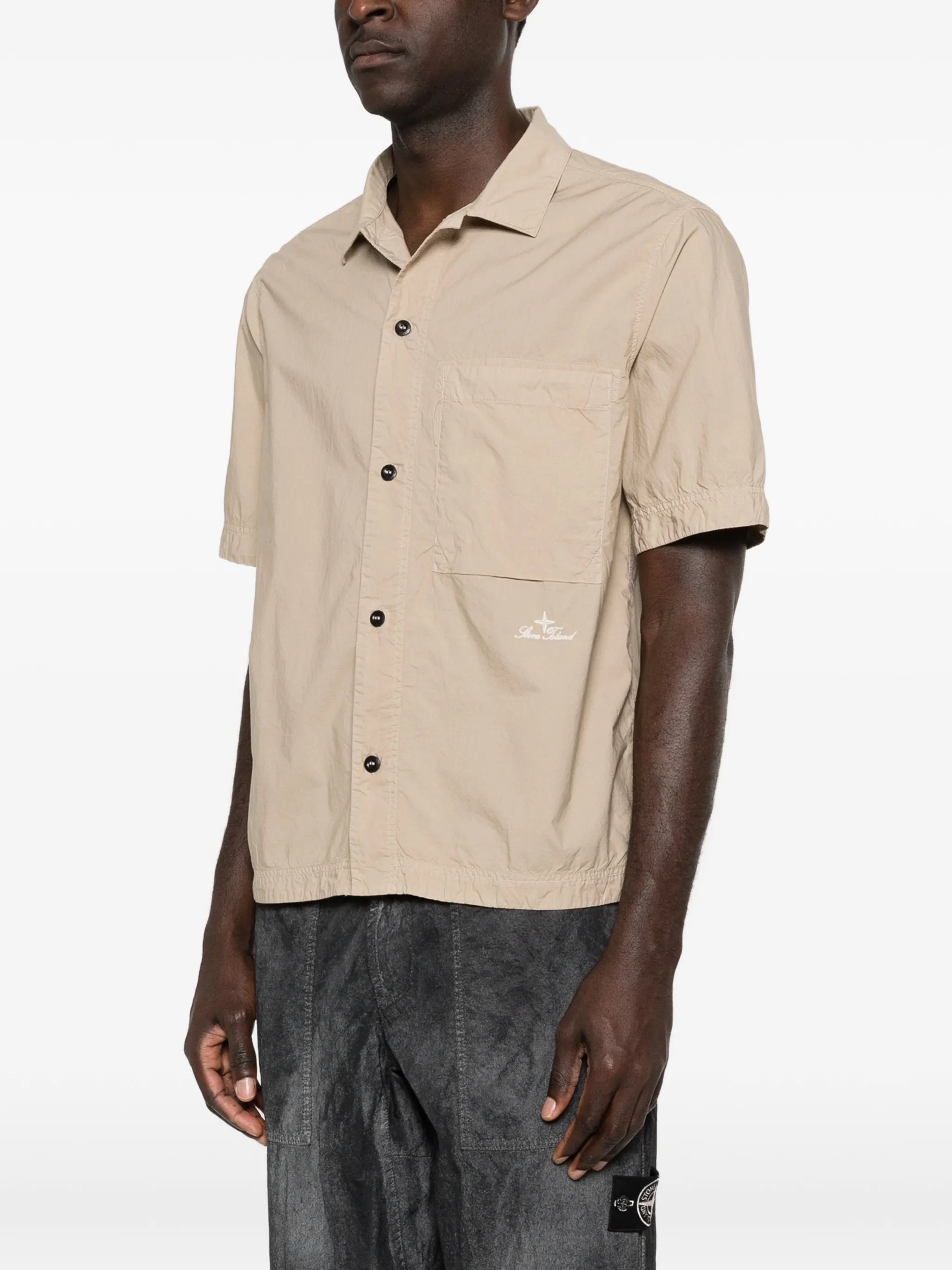 pocket button shirt