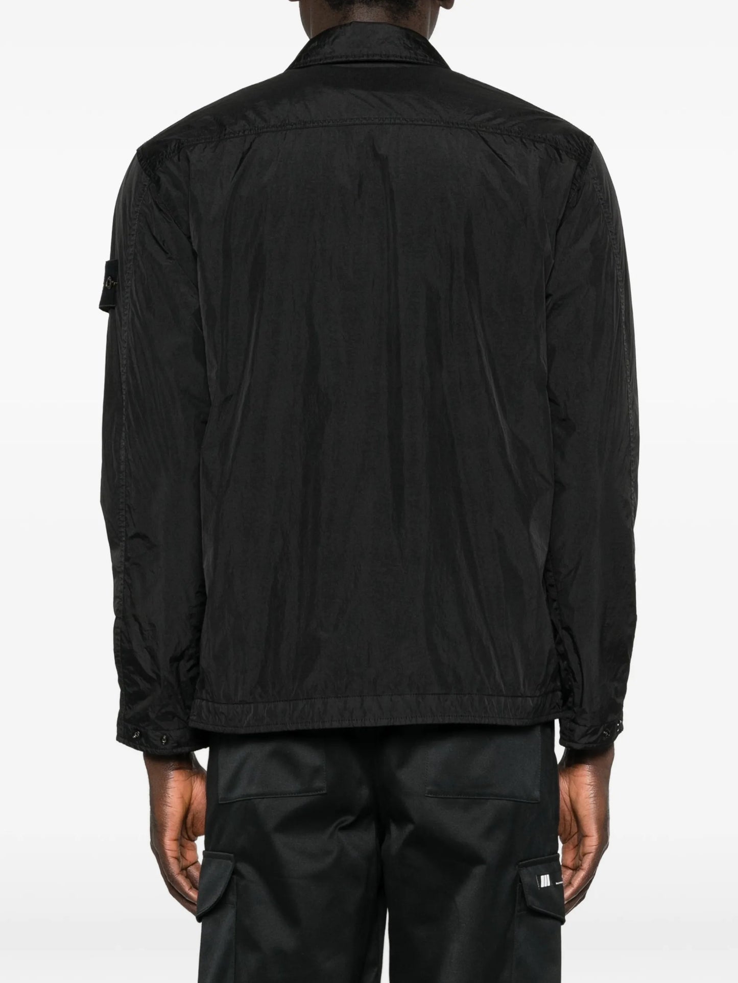Compass-badge shirt